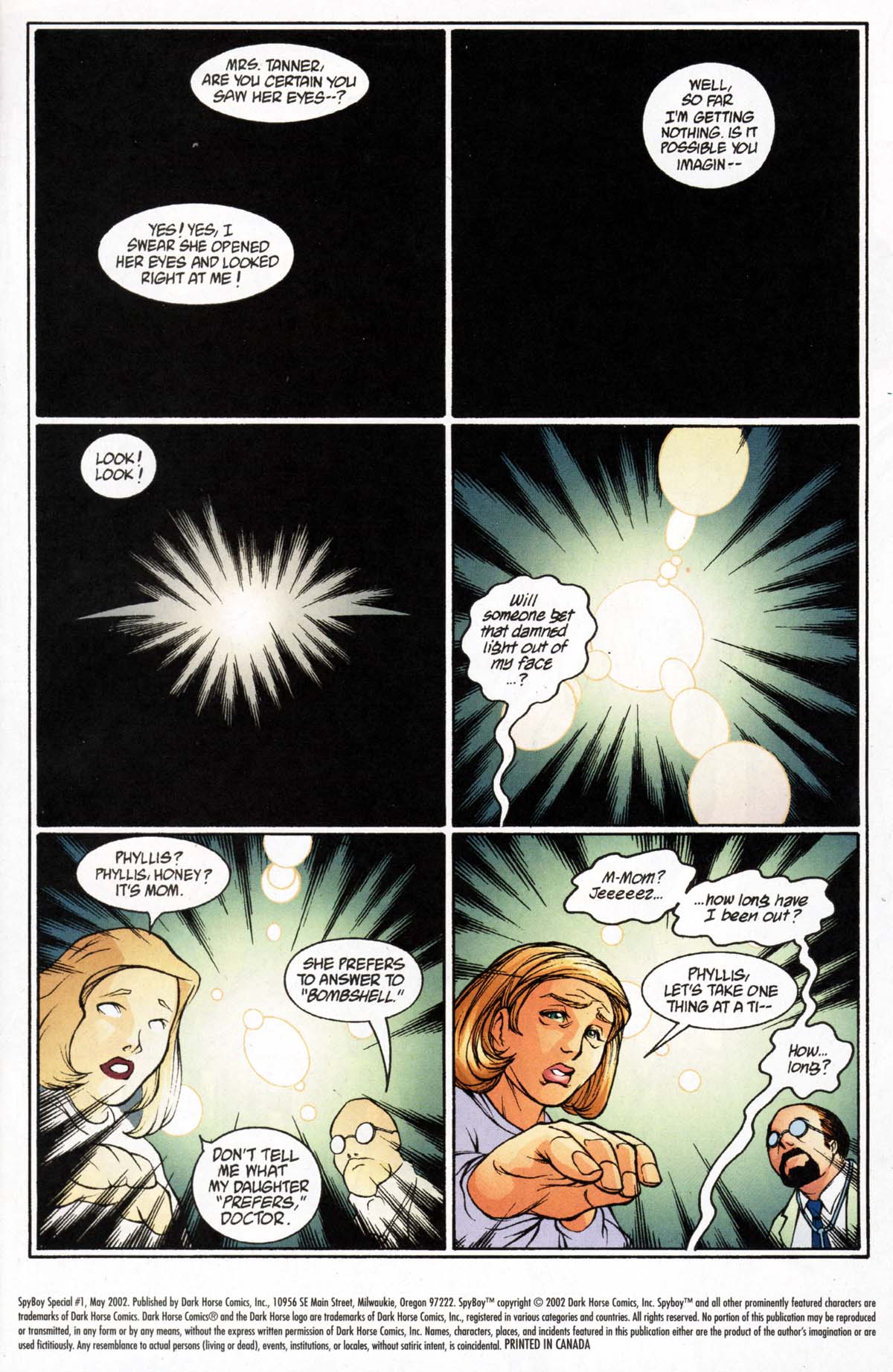 Read online SpyBoy comic -  Issue # _Special 1 - The Manchurian Candy Date - 2