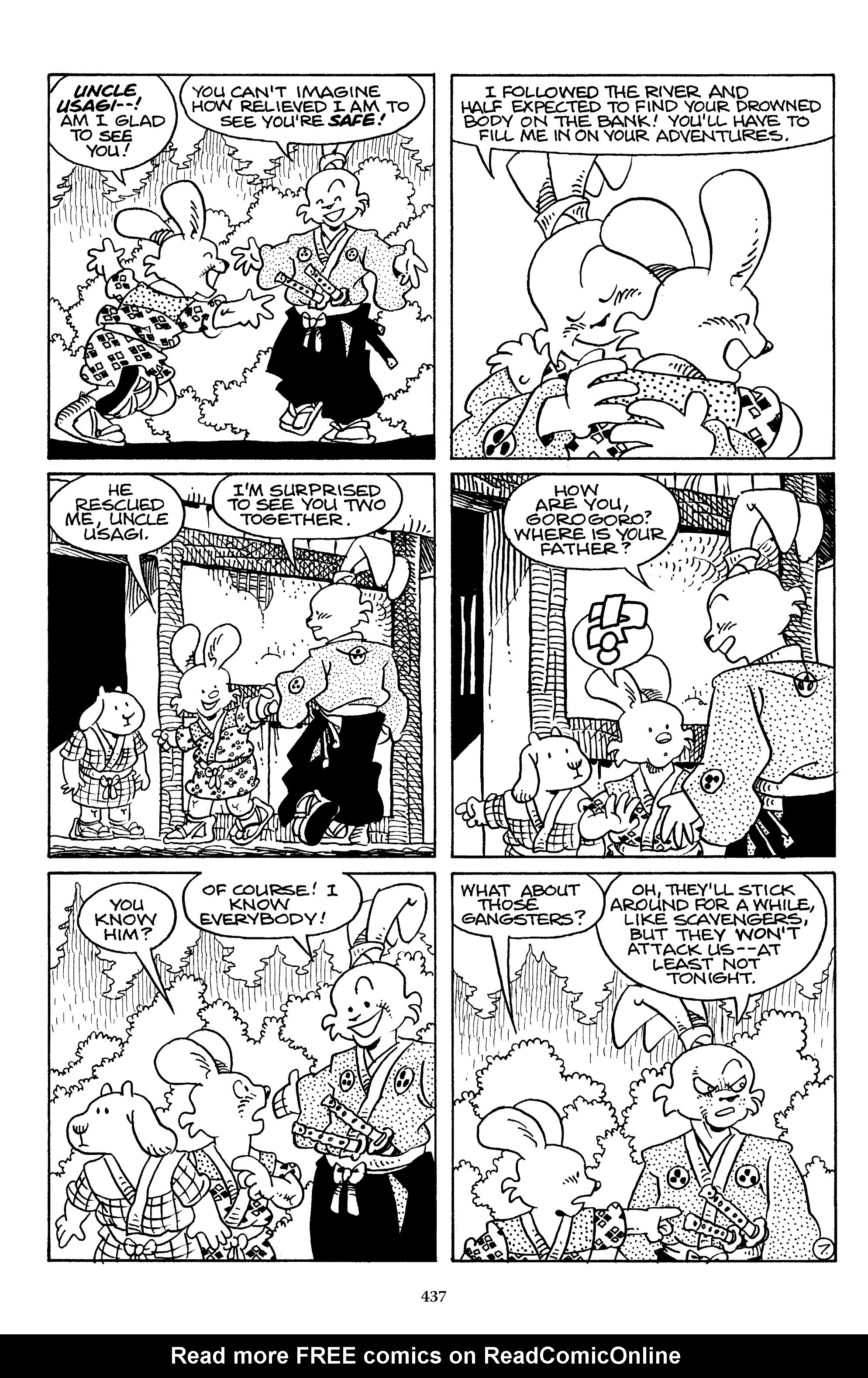Read online The Usagi Yojimbo Saga comic -  Issue # TPB 4 - 433