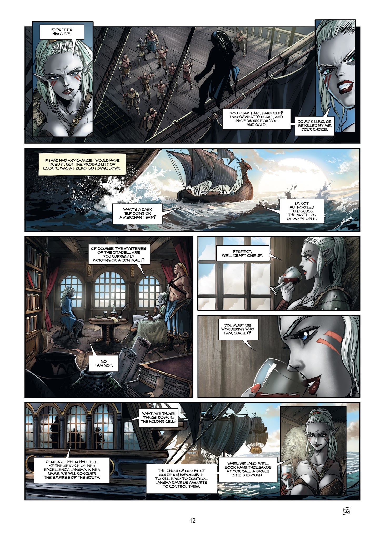 Read online Elves comic -  Issue #15 - 12