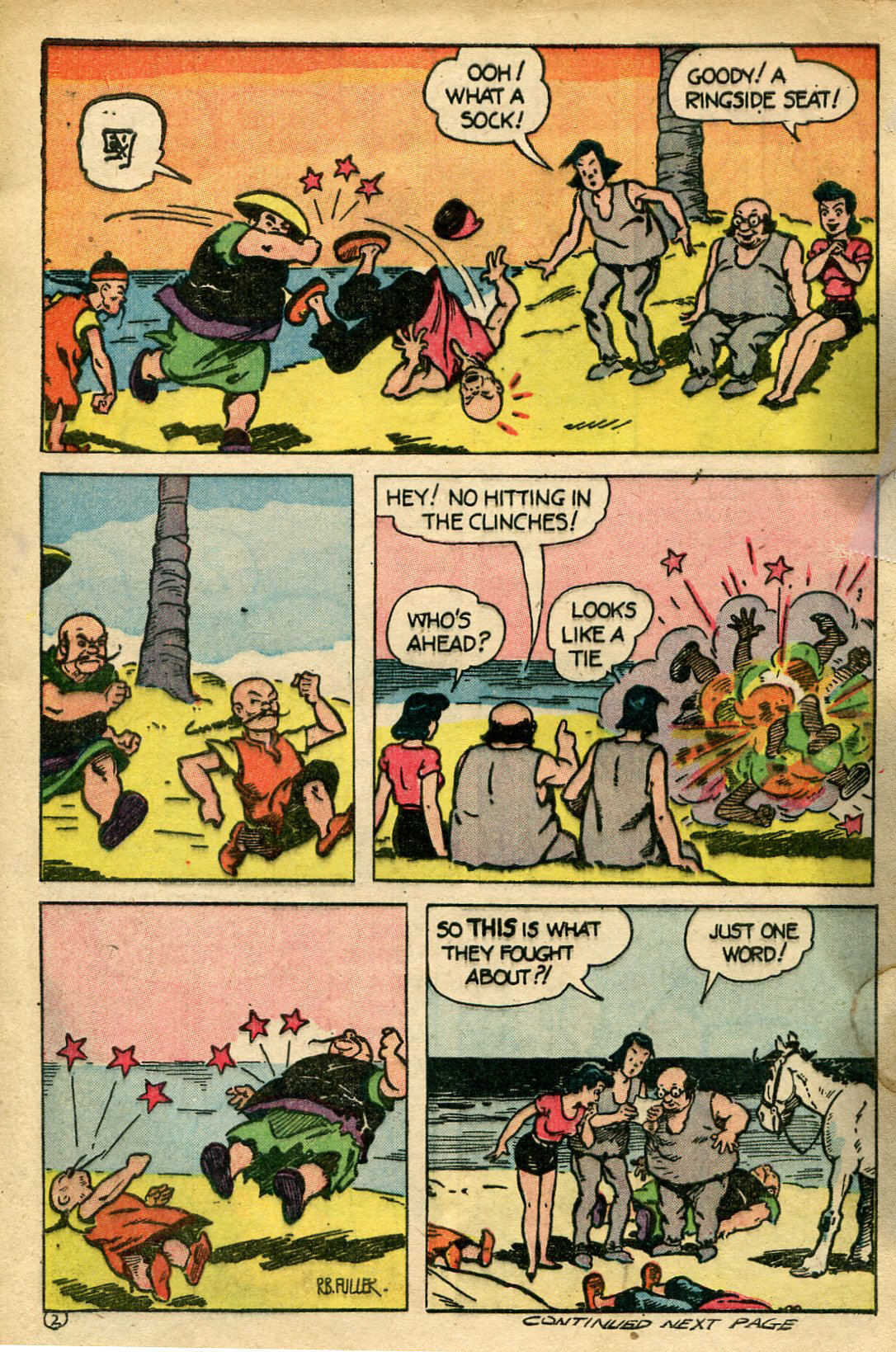 Read online Famous Funnies comic -  Issue #135 - 32