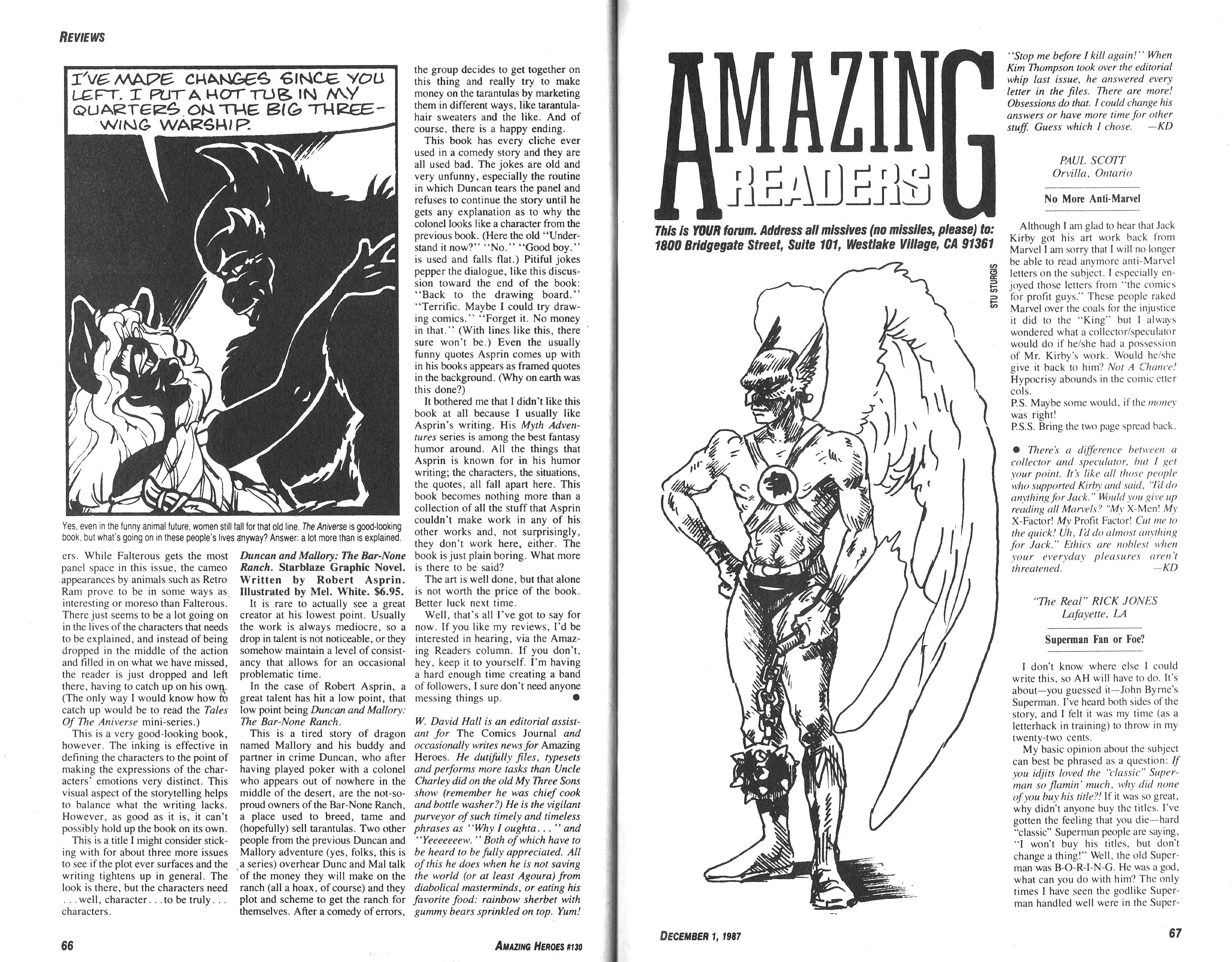 Read online Amazing Heroes comic -  Issue #130 - 34