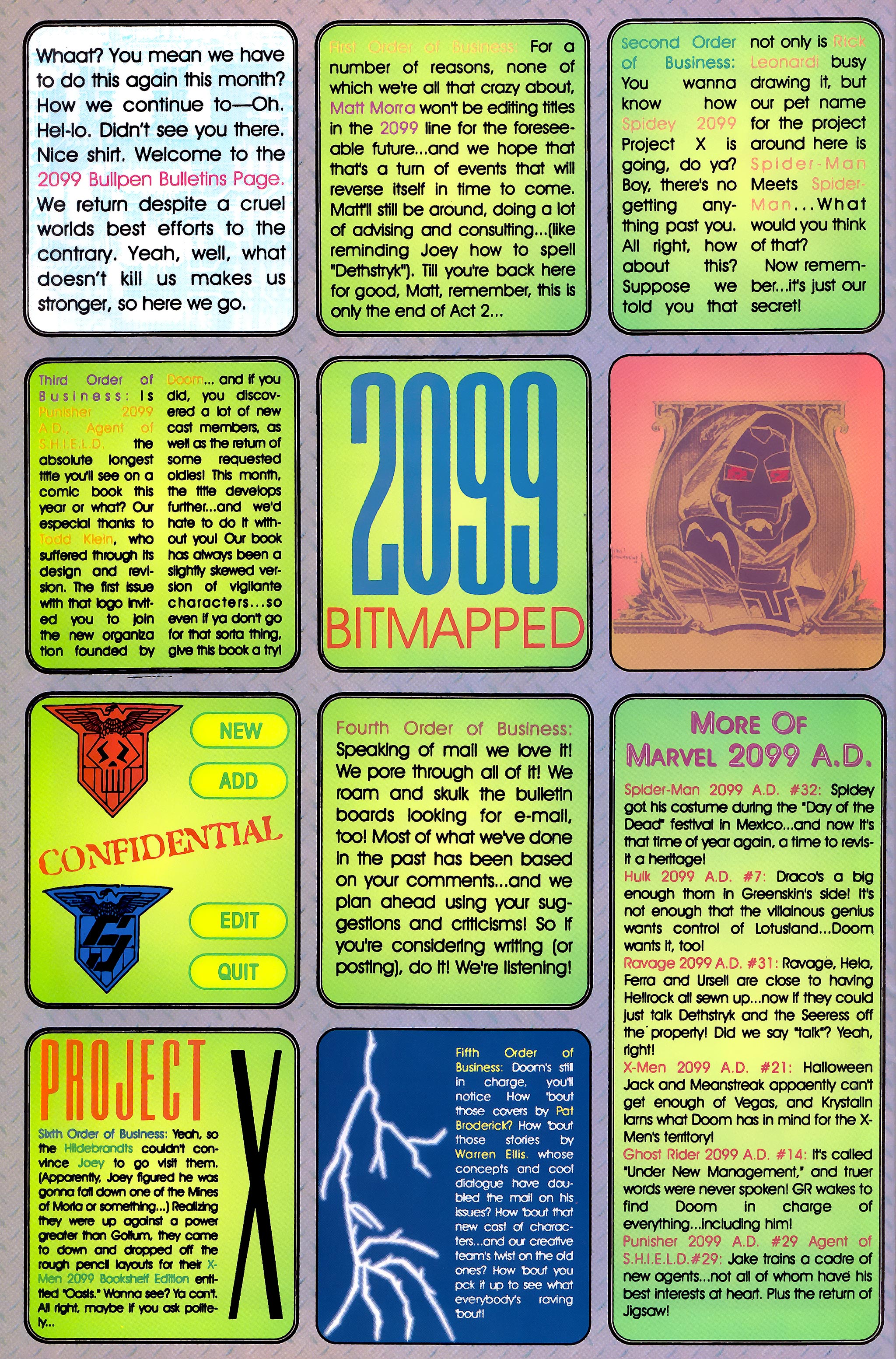 Read online X-Men 2099 comic -  Issue #21 - 8