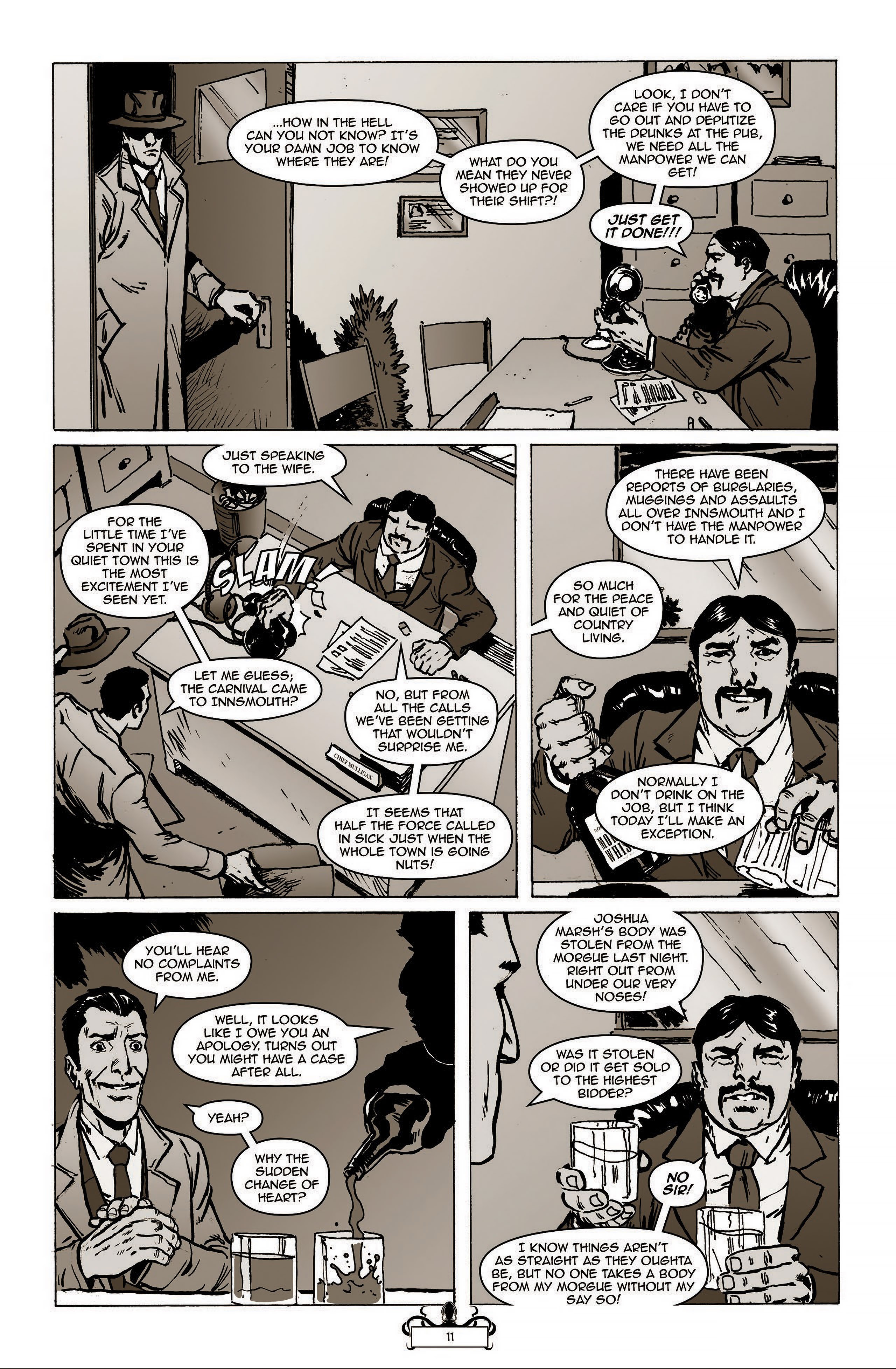 Read online Lovecraft P.I. - A Shot in the Dark comic -  Issue # TPB - 39