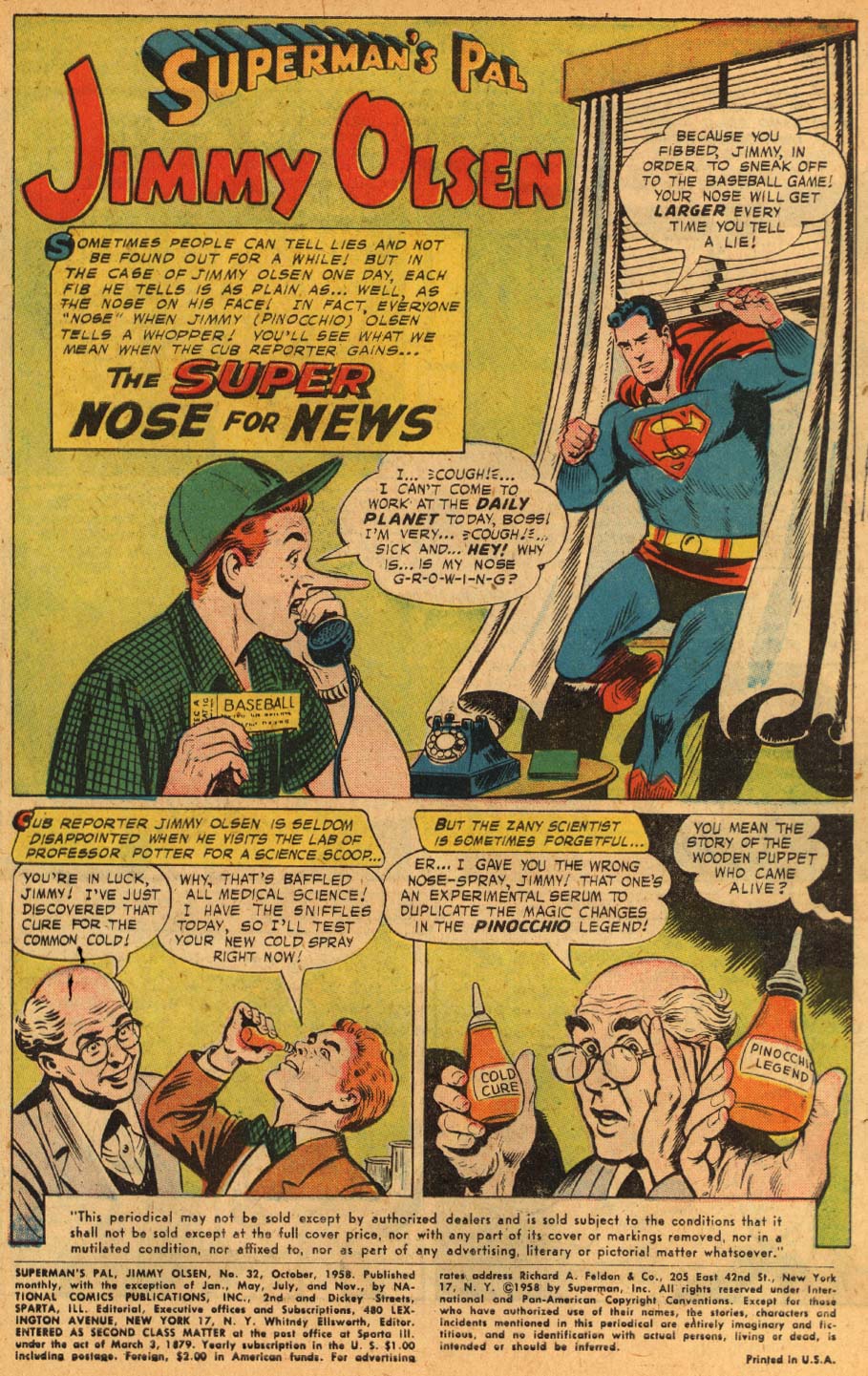Read online Superman's Pal Jimmy Olsen comic -  Issue #32 - 3