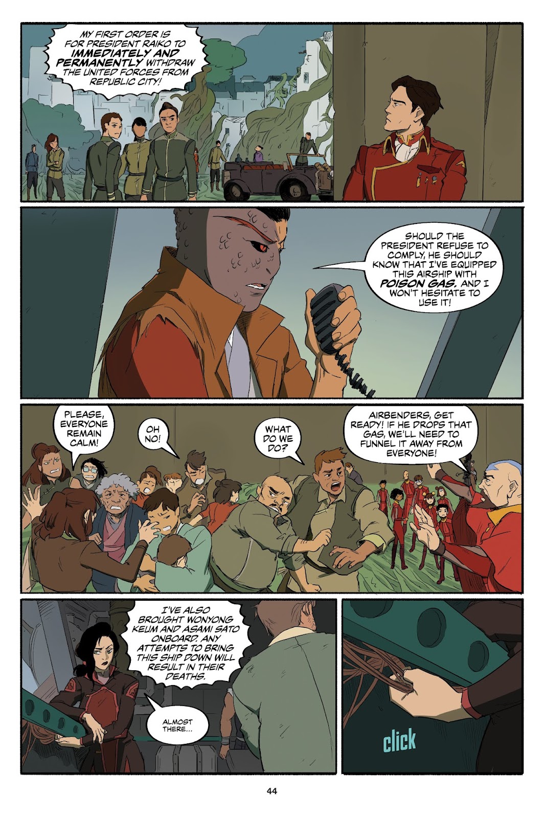 Nickelodeon The Legend of Korra – Turf Wars issue 3 - Page 44