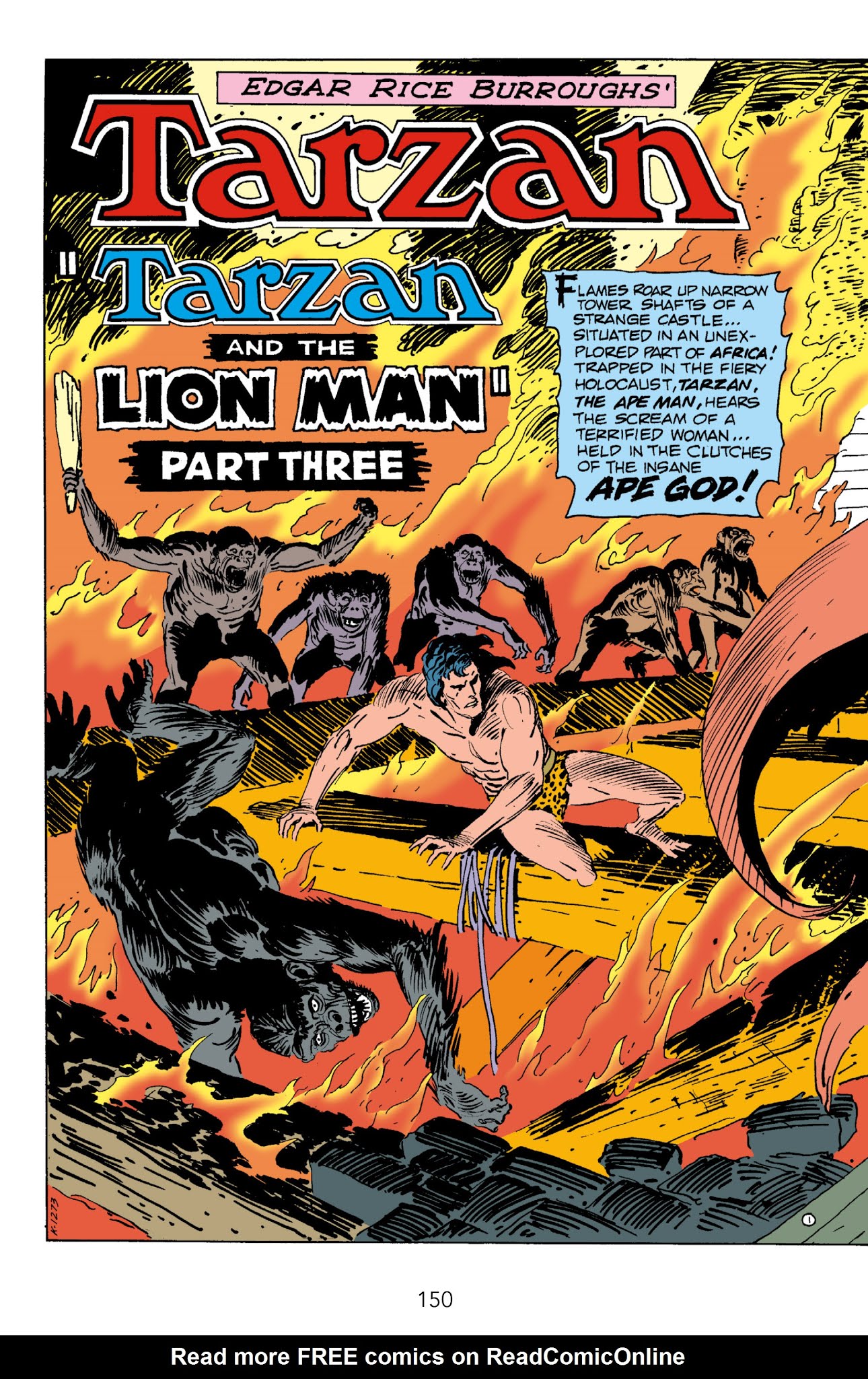 Read online Edgar Rice Burroughs' Tarzan The Joe Kubert Years comic -  Issue # TPB 3 (Part 2) - 41