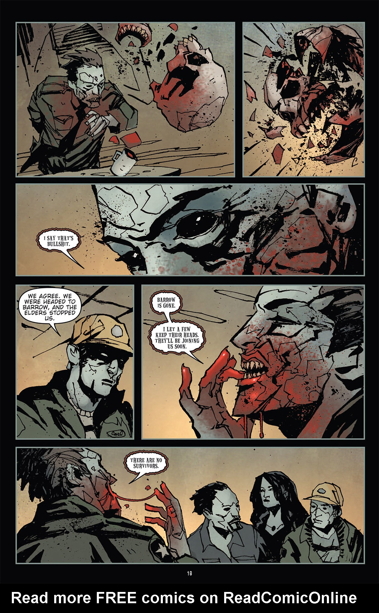 Read online 30 Days of Night (2011) comic -  Issue #6 - 20