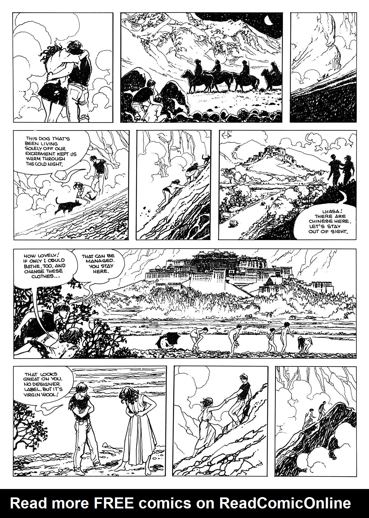 Read online Perchance to dream - The Indian adventures of Giuseppe Bergman comic -  Issue # TPB - 115