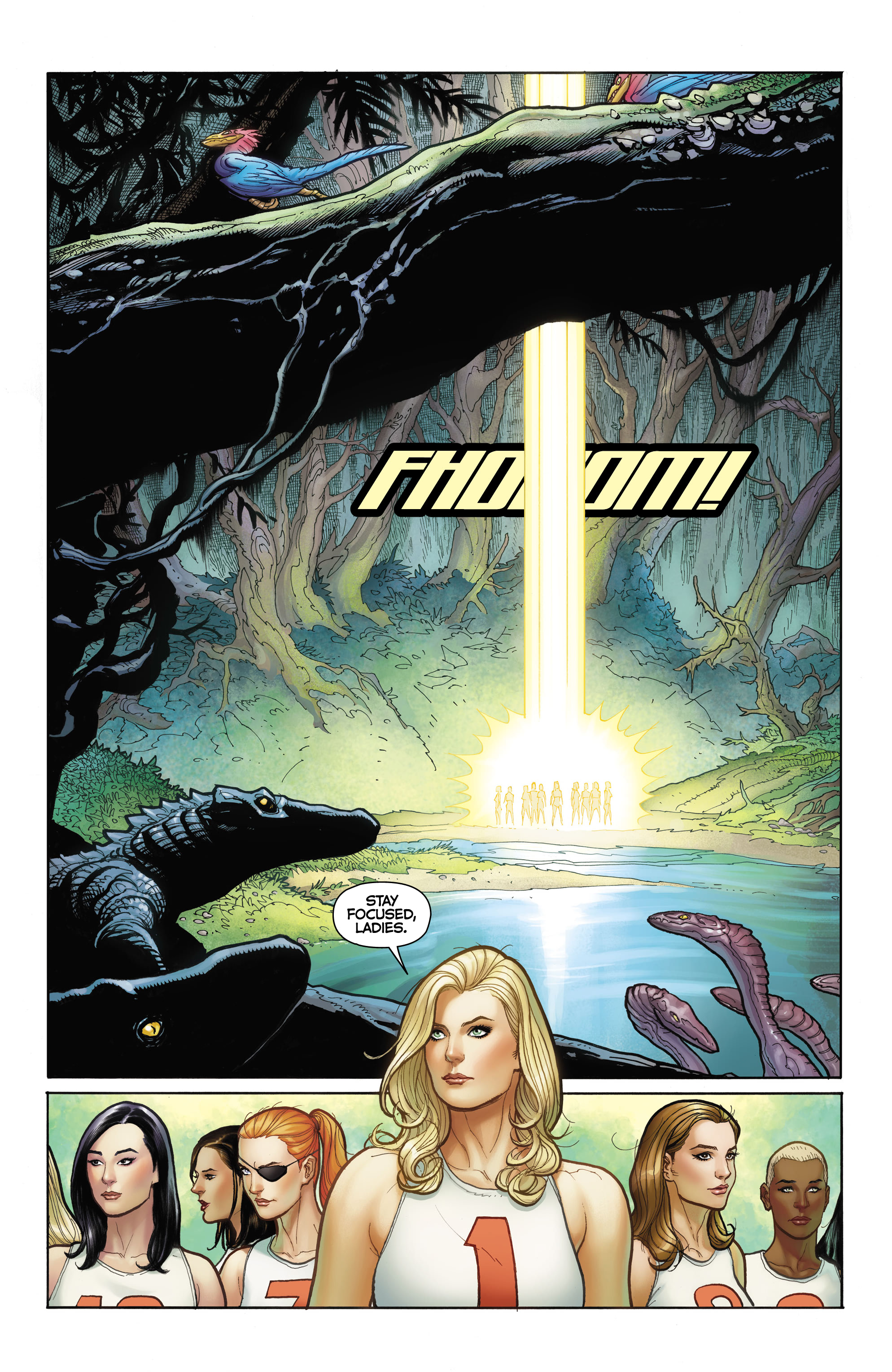Read online Fight Girls comic -  Issue #1 - 6