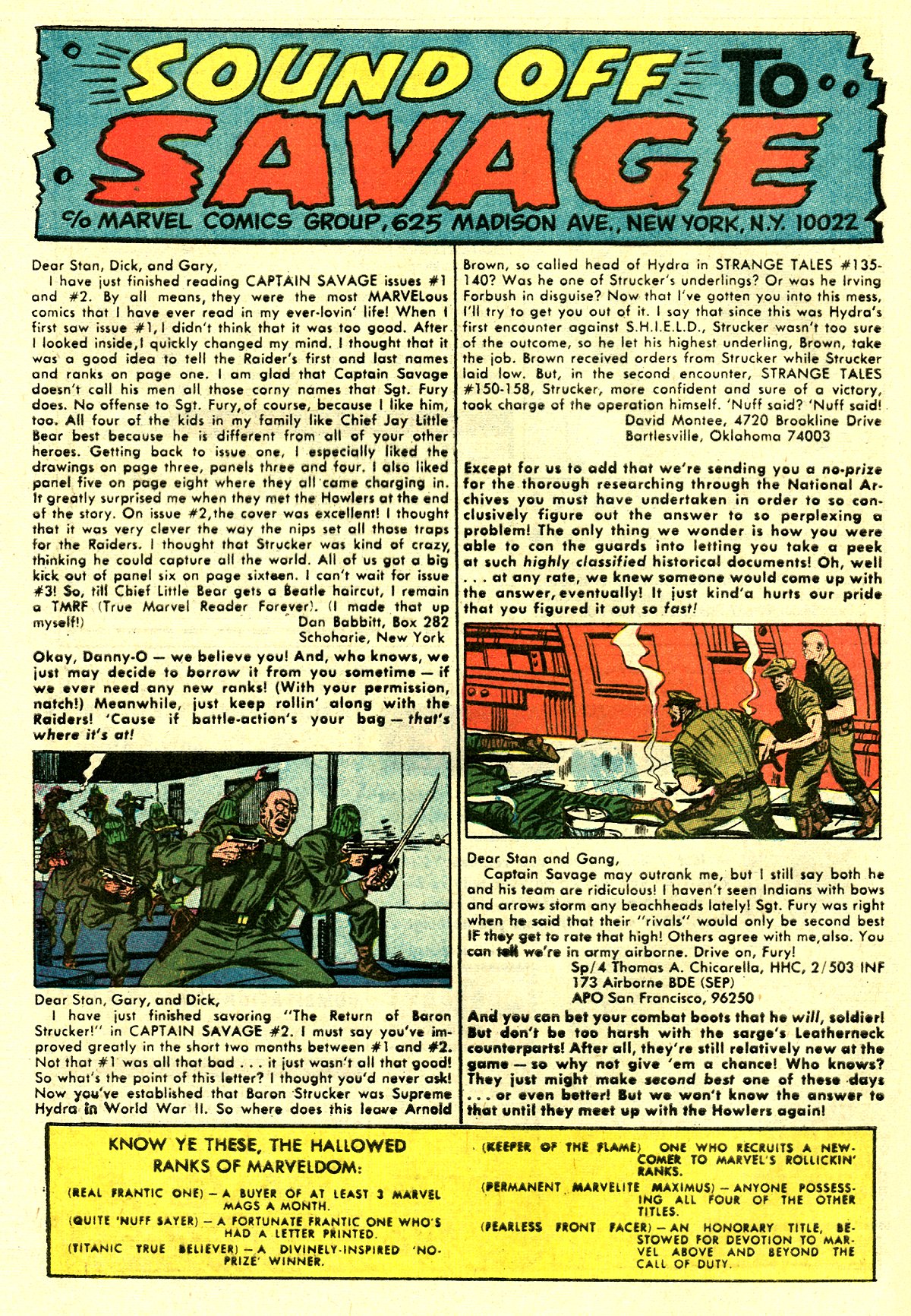 Captain Savage and his Leatherneck Raiders Issue #5 #5 - English 32