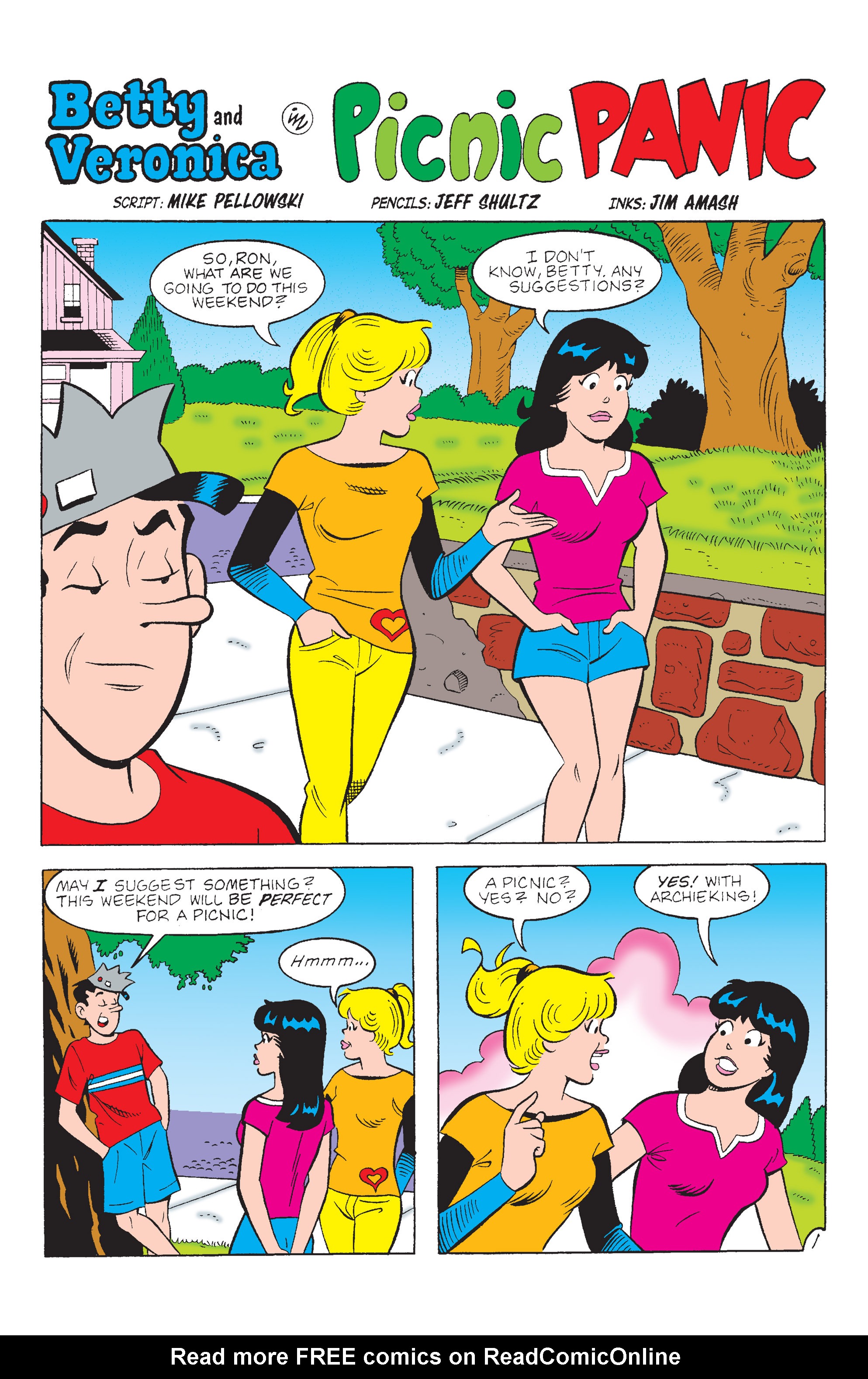 Read online Betty and Veronica: Picnic Antics comic -  Issue # TPB - 3