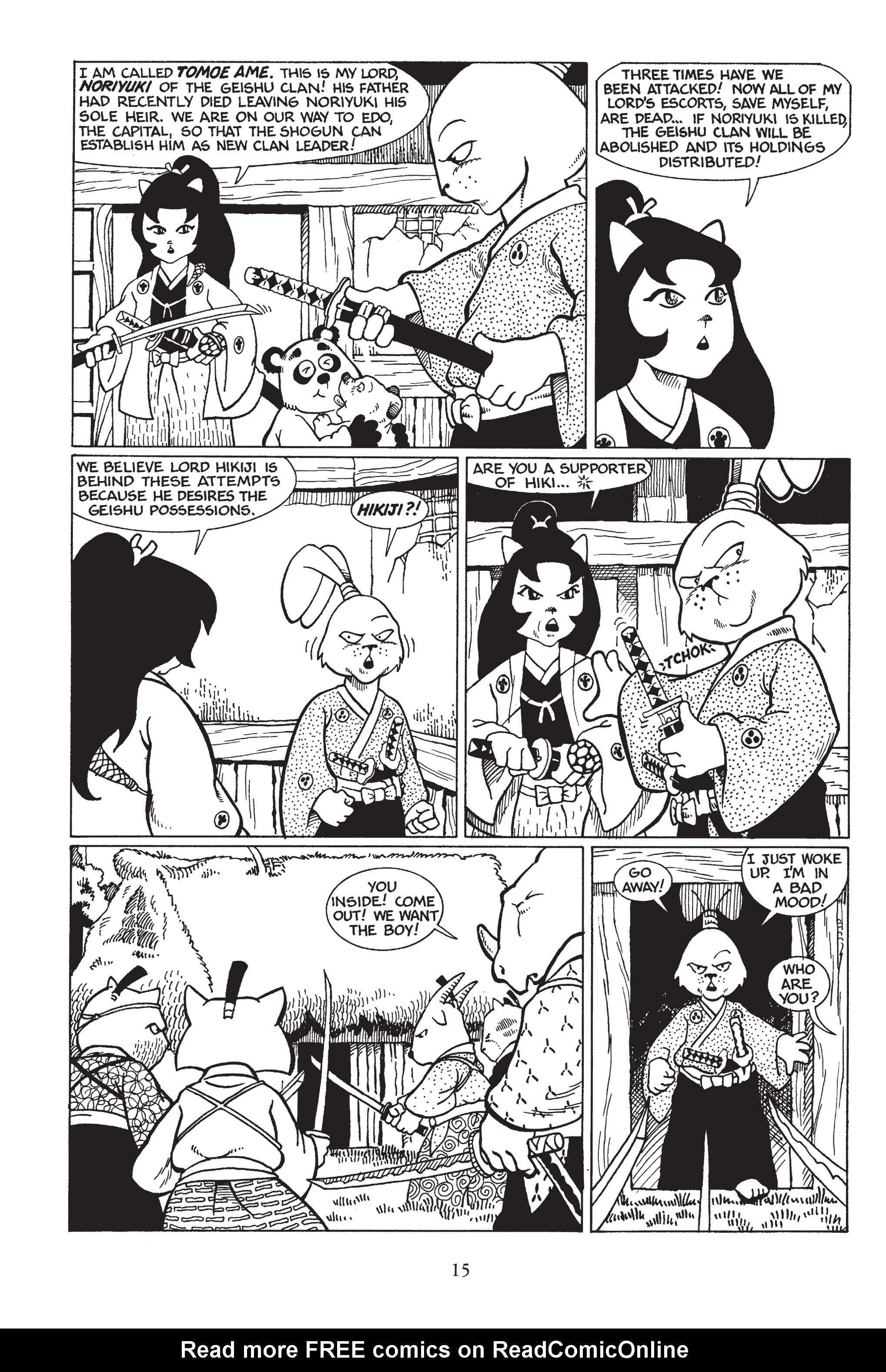 Read online Usagi Yojimbo (1987) comic -  Issue # _TPB 1 - 20