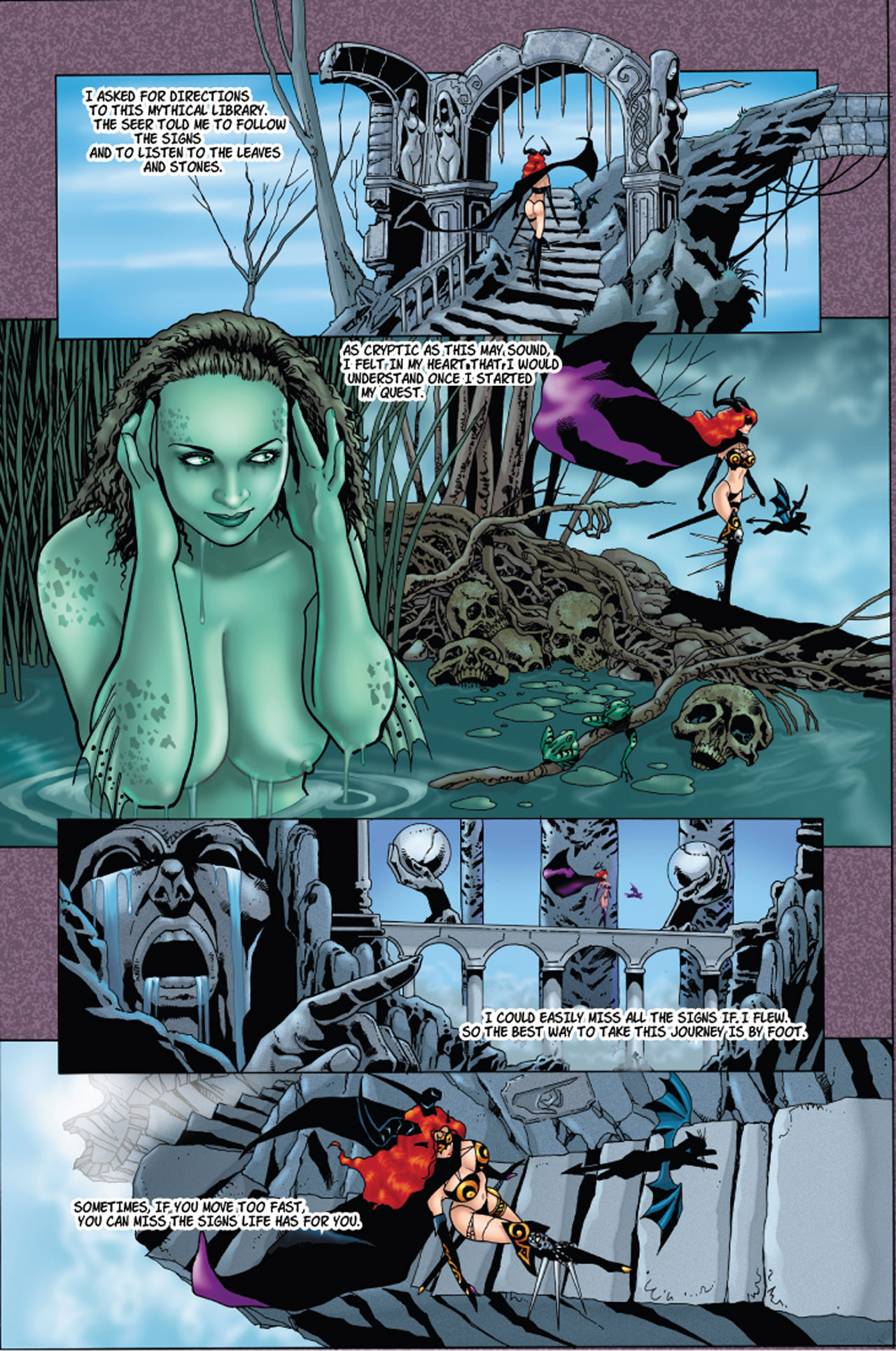 Read online Tarot: Witch of the Black Rose comic -  Issue #56 - 12