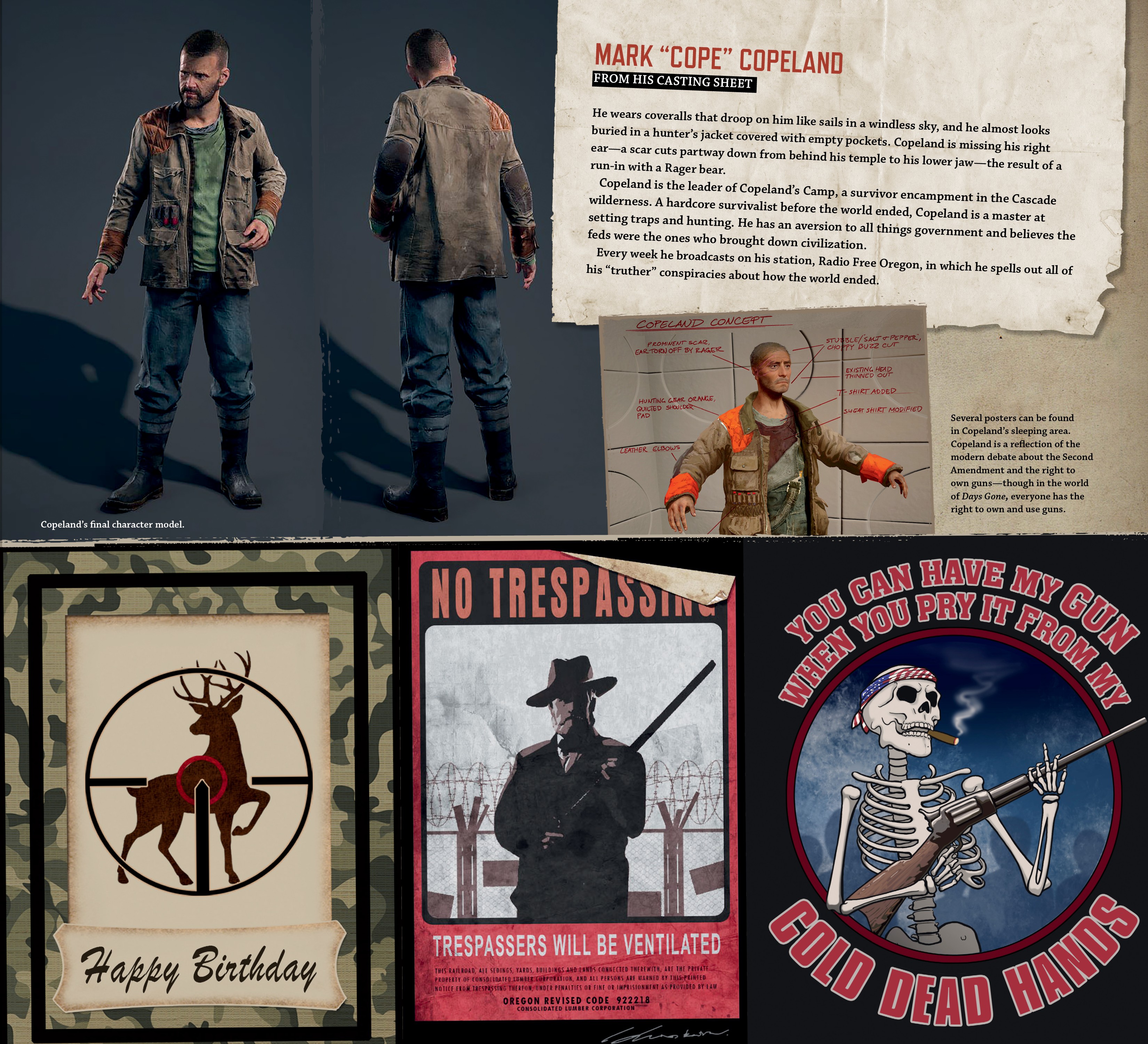 Read online The Art of Days Gone comic -  Issue # TPB (Part 1) - 49