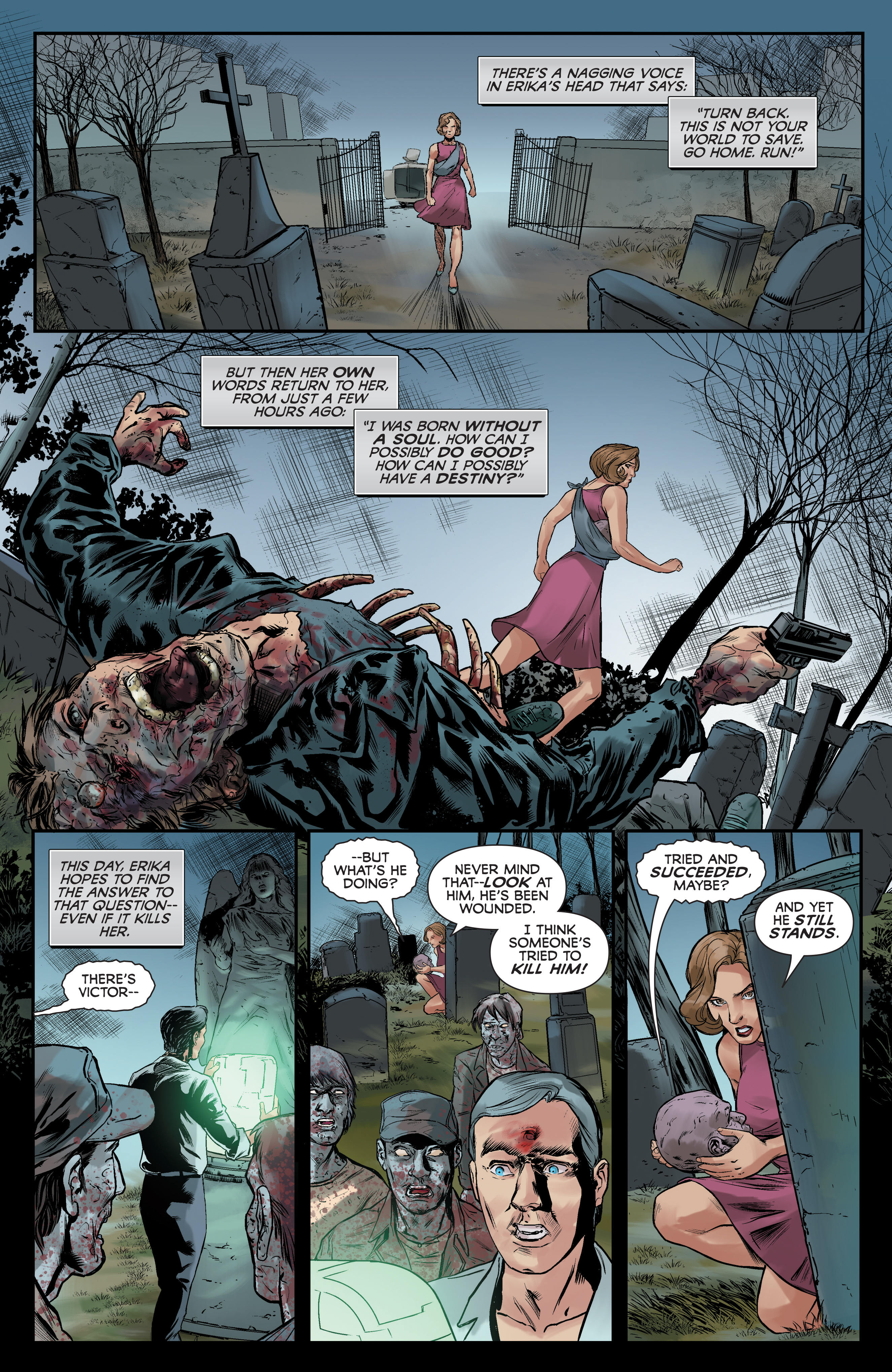 Read online Dean Koontz's Frankenstein: Storm Surge comic -  Issue #6 - 9