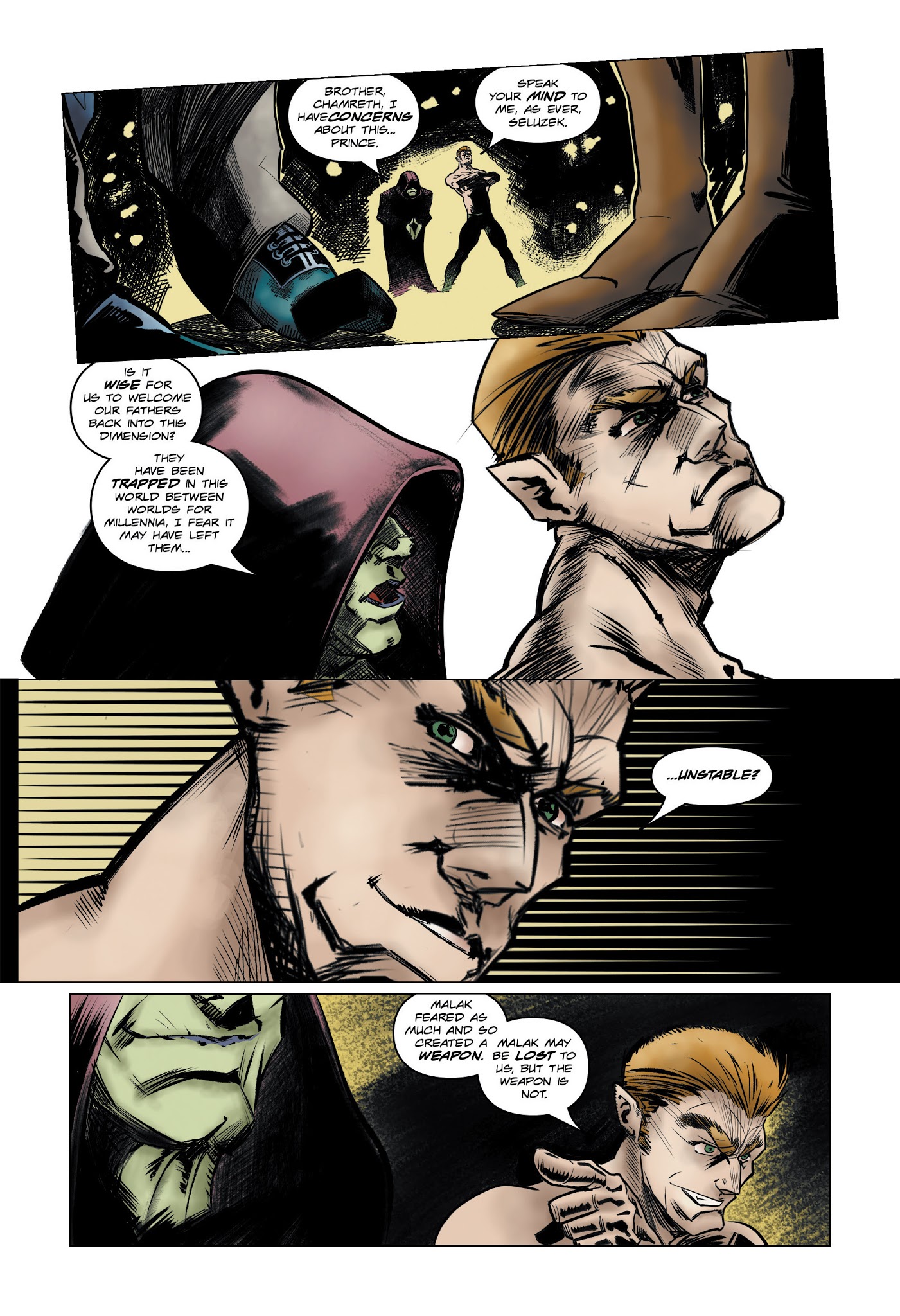 Read online Alpha Gods: Revelation comic -  Issue #1 - 7