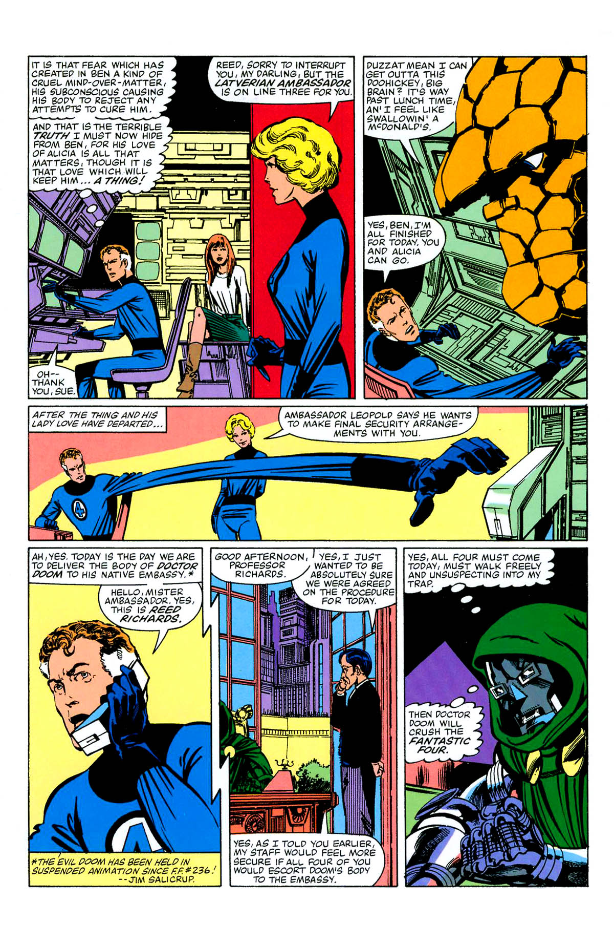 Read online Fantastic Four Visionaries: John Byrne comic -  Issue # TPB 2 - 121