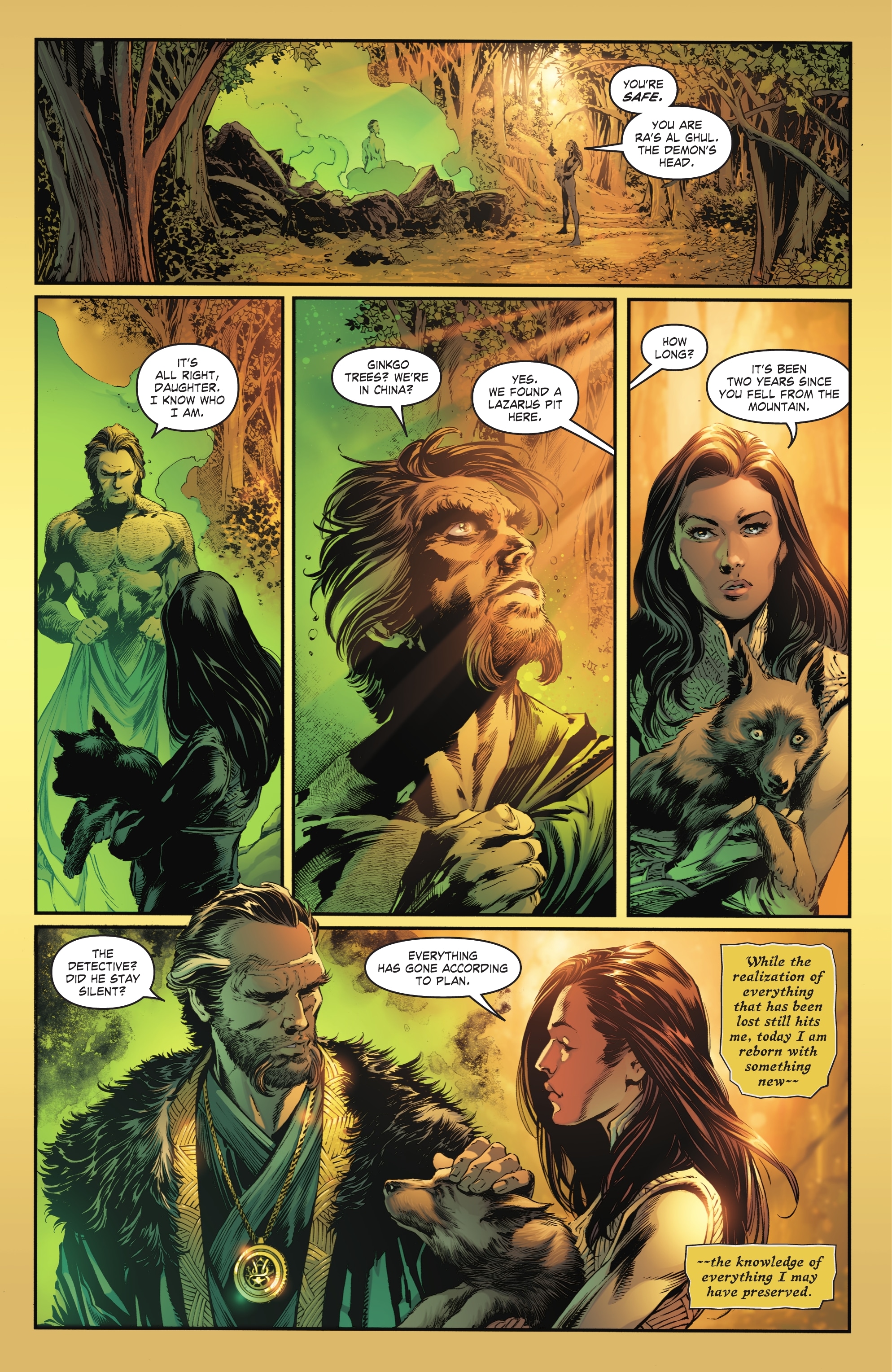 Read online Batman - One Bad Day: Ra's al Ghul comic -  Issue # Full - 62