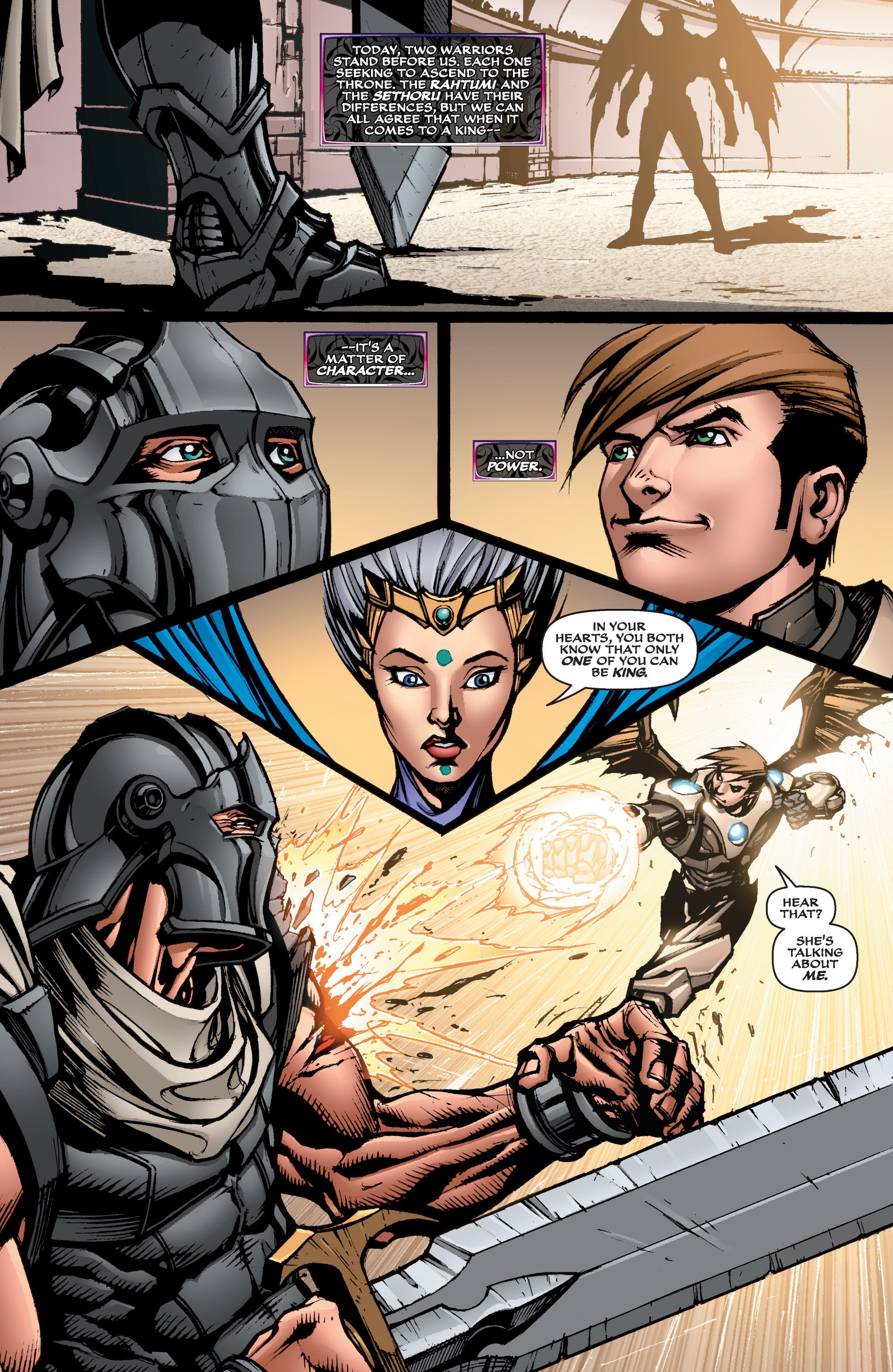 Read online Soulfire: Search For the Light comic -  Issue # TPB - 17