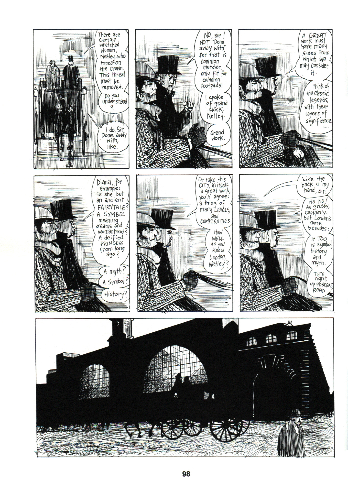 Read online Taboo comic -  Issue #5 - 100