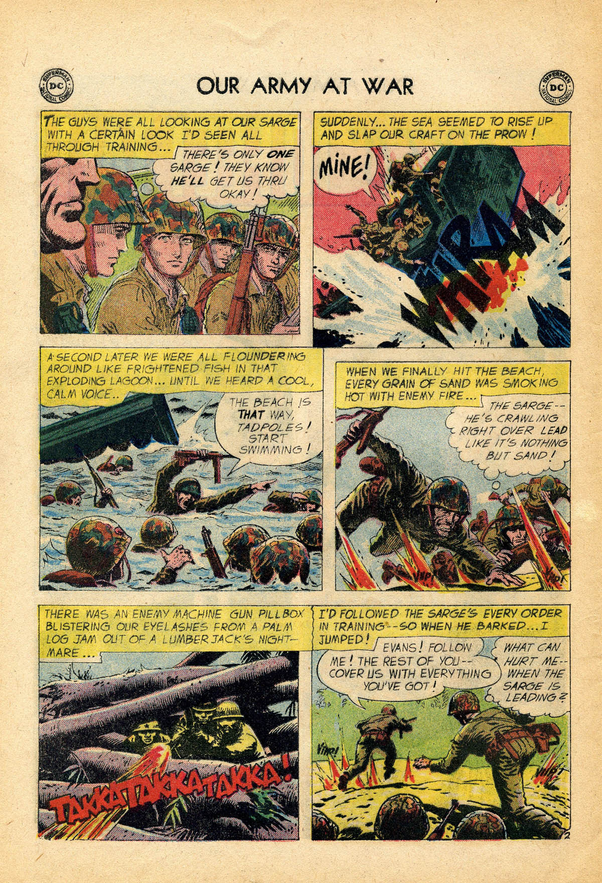 Read online Our Army at War (1952) comic -  Issue #88 - 28