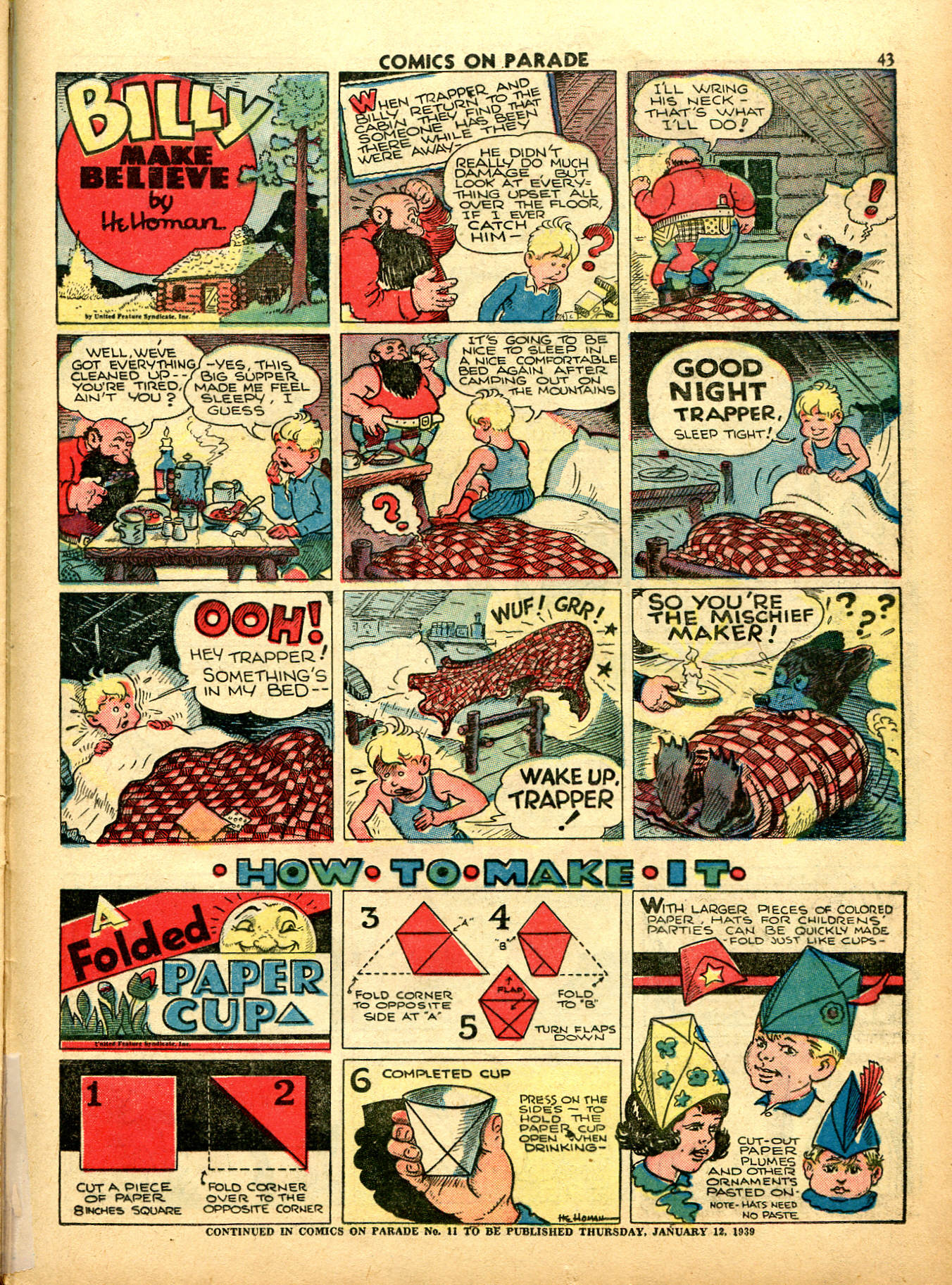 Read online Comics on Parade comic -  Issue #10 - 45