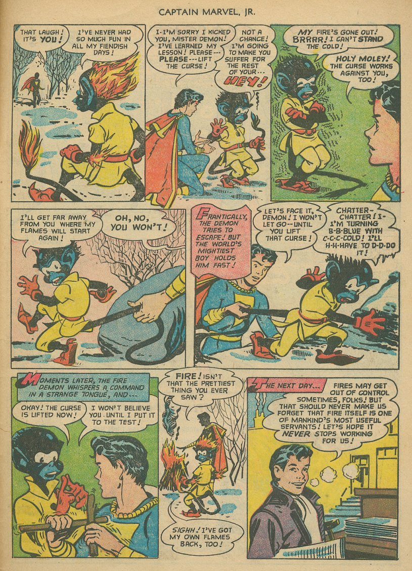 Read online Captain Marvel, Jr. comic -  Issue #115 - 35