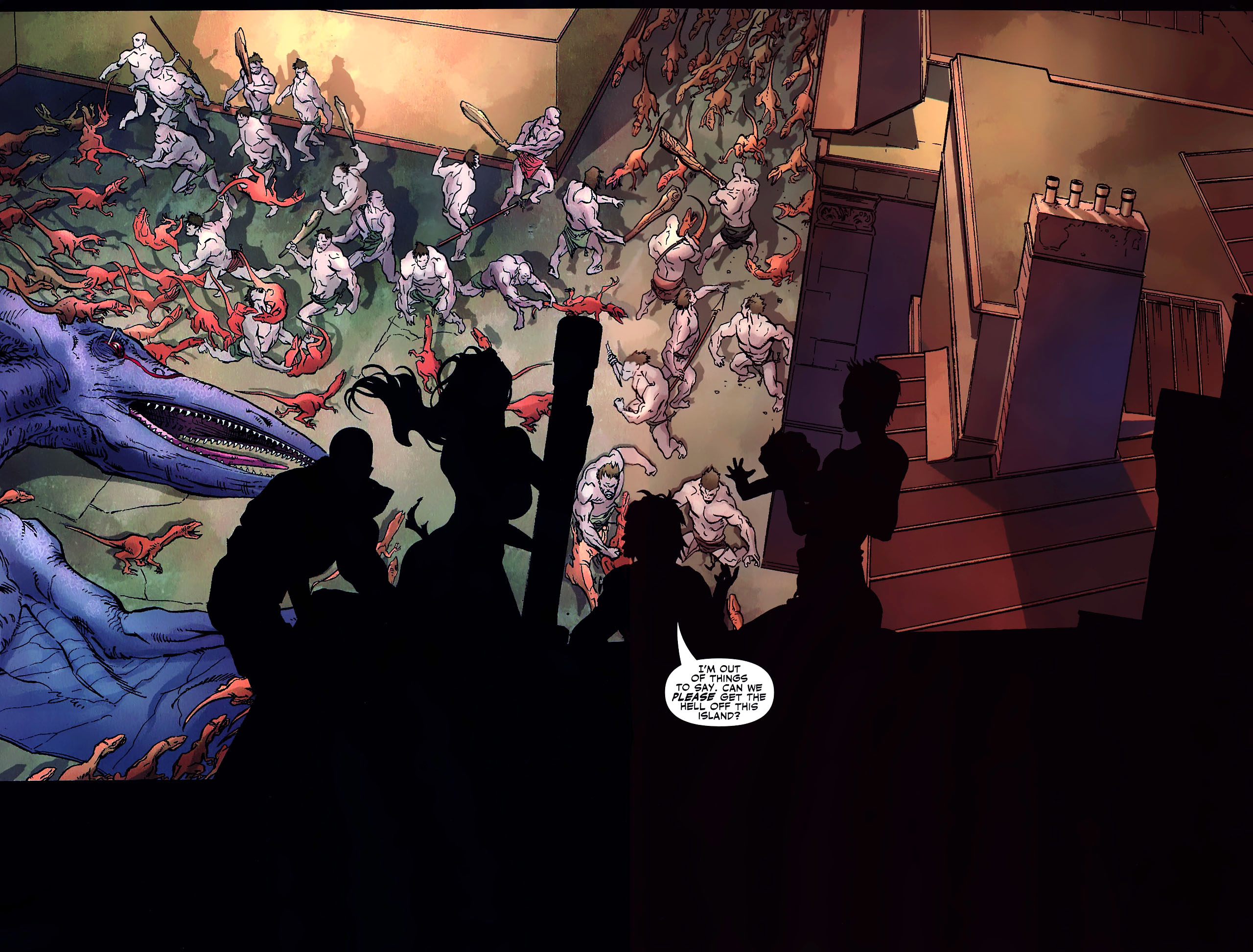 Read online Shanna the She-Devil: Survival of the Fittest comic -  Issue #3 - 16