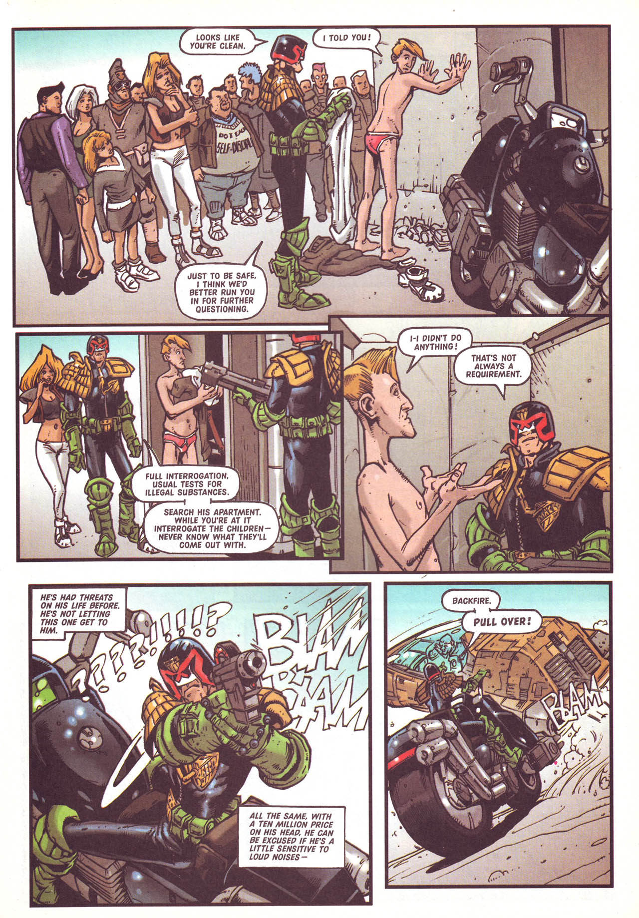 Read online Judge Dredd Megazine (vol. 3) comic -  Issue #53 - 7