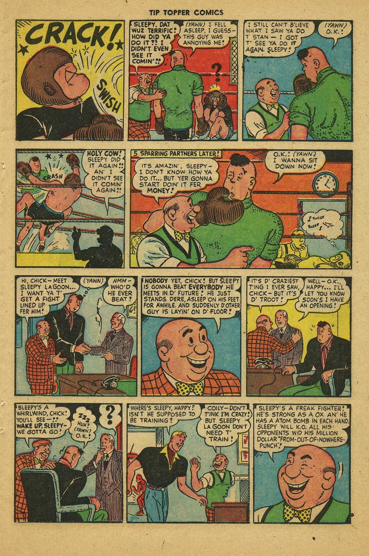 Read online Tip Topper Comics comic -  Issue #4 - 17