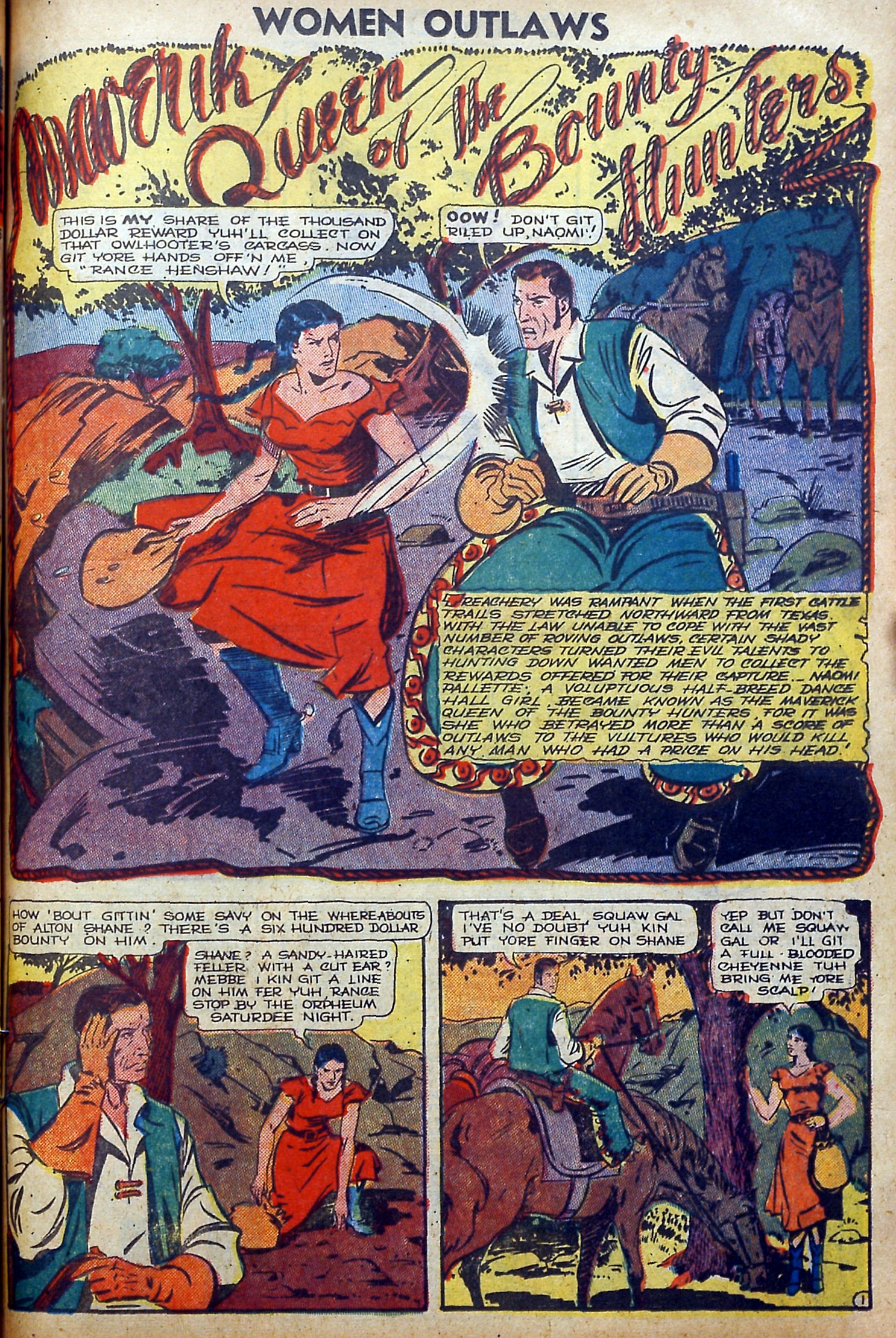 Read online Women Outlaws comic -  Issue #5 - 12