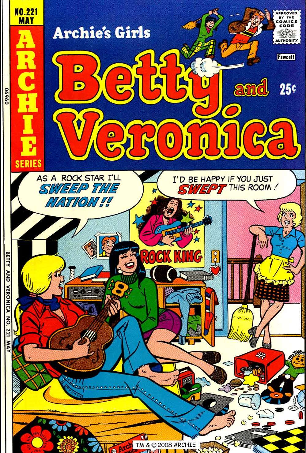 Read online Archie's Girls Betty and Veronica comic -  Issue #221 - 1