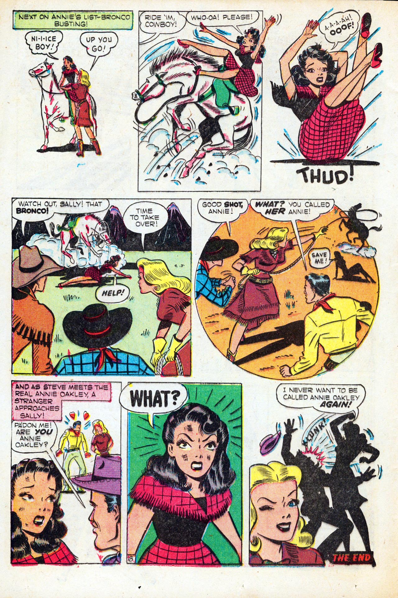 Read online Annie Oakley comic -  Issue #2 - 32