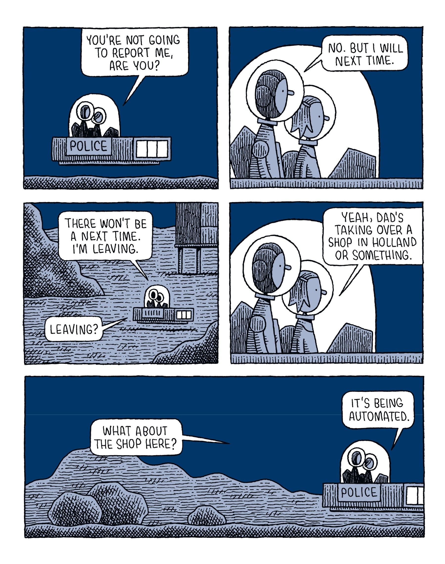 Read online Mooncop comic -  Issue # TPB - 14