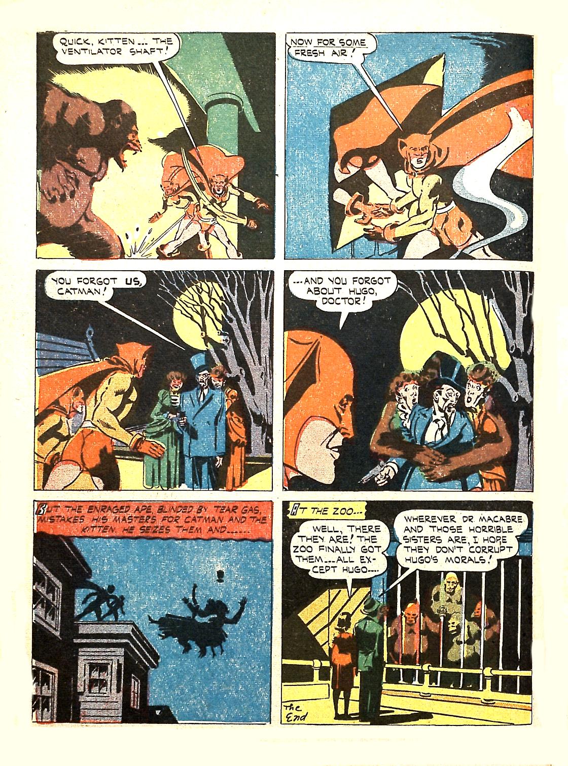 Read online Cat-Man Comics comic -  Issue #30 - 12