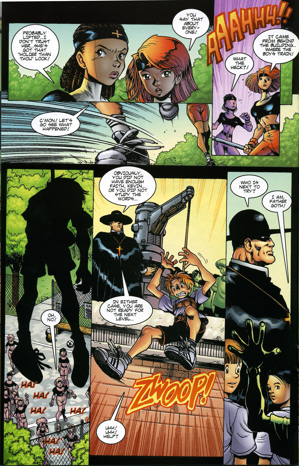 Read online Warrior Nun Areala: Resurrection comic -  Issue #1 - 13