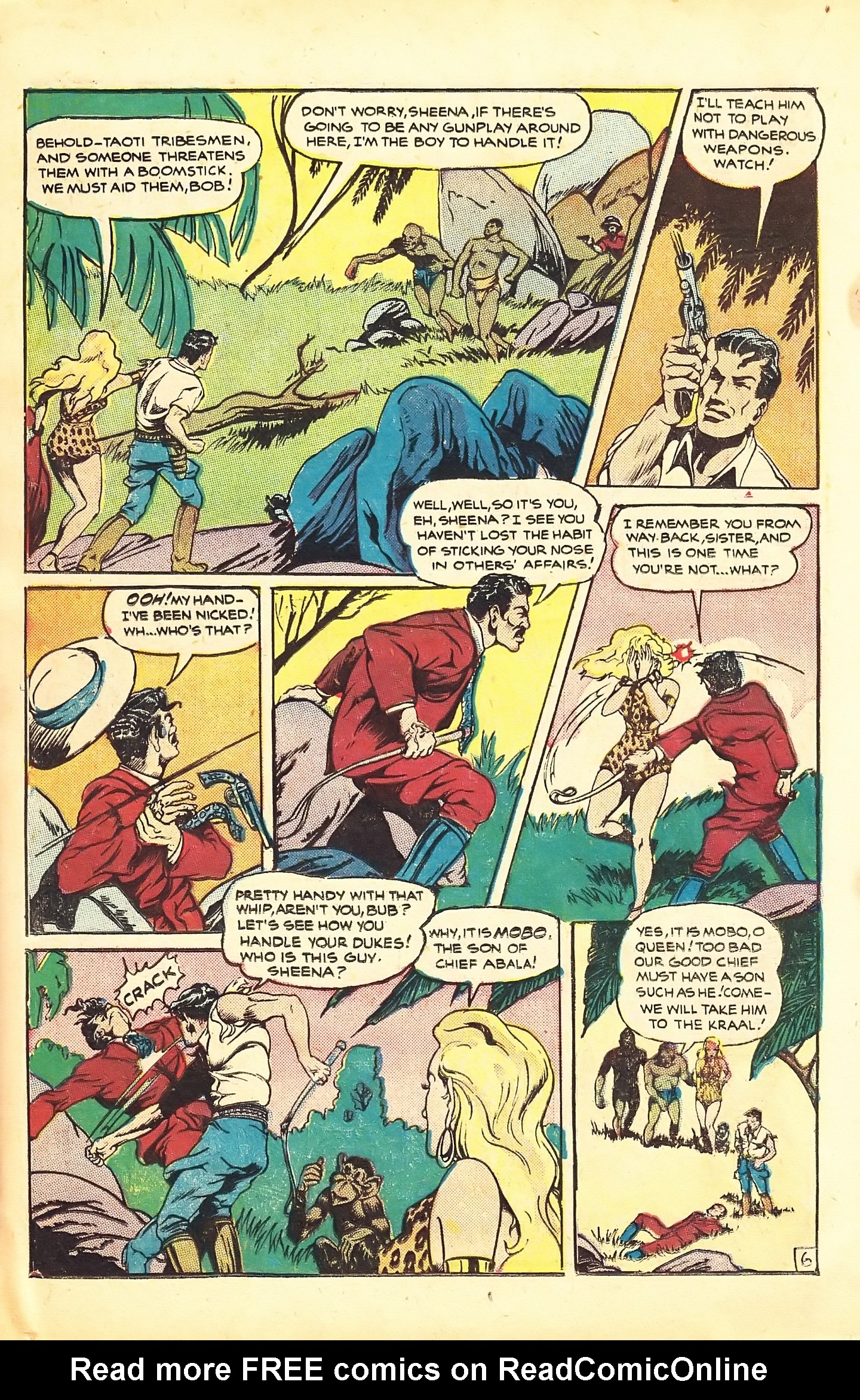Read online Sheena, Queen of the Jungle (1942) comic -  Issue #7 - 24