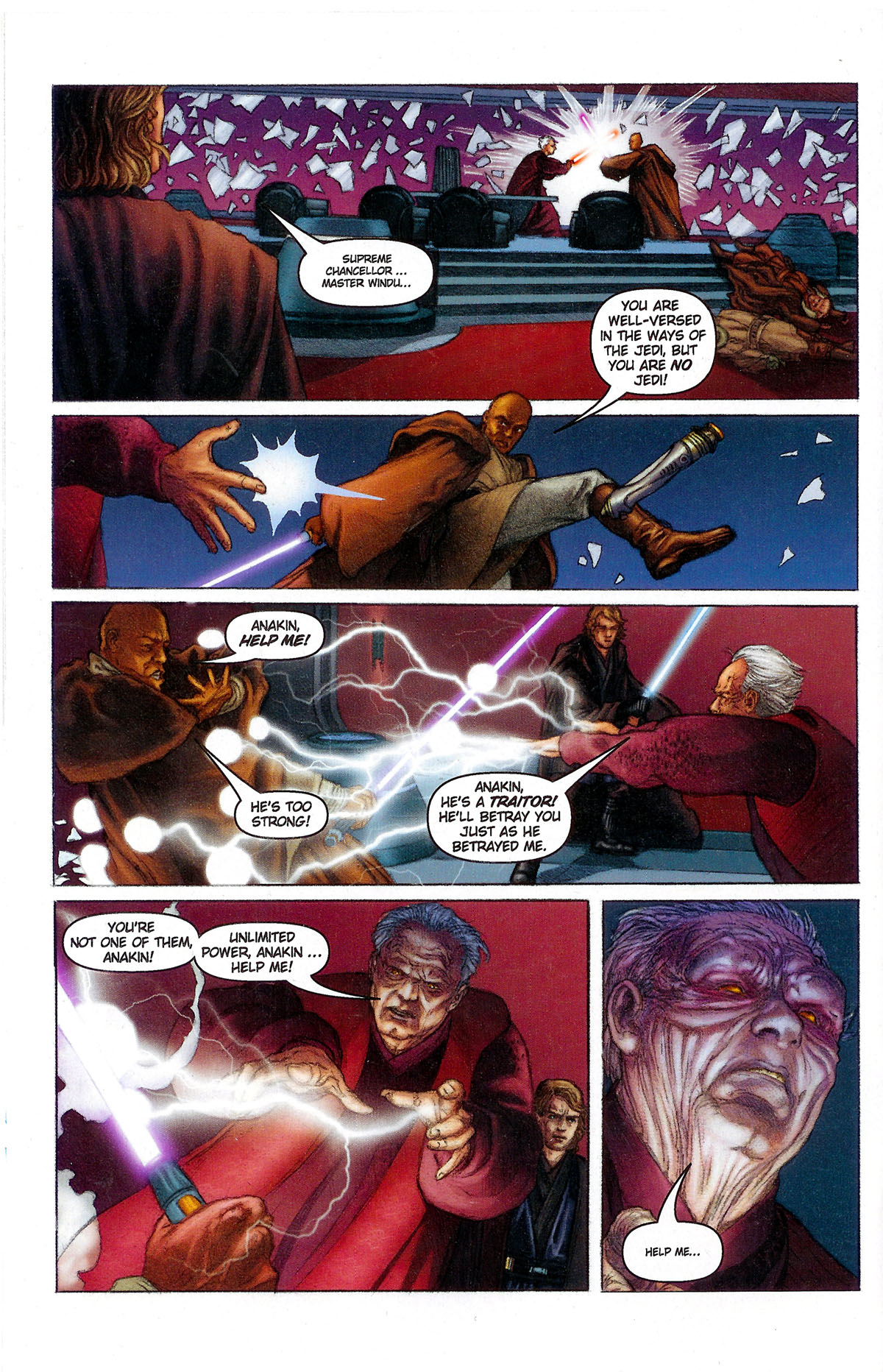 Read online Star Wars: Episode III - Revenge Of The Sith comic -  Issue #3 - 8