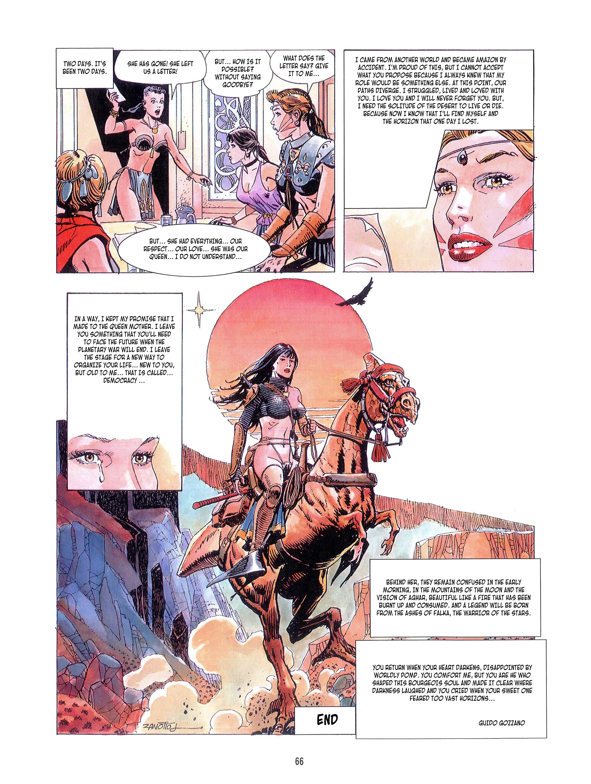 Read online Falka comic -  Issue #5 - 64