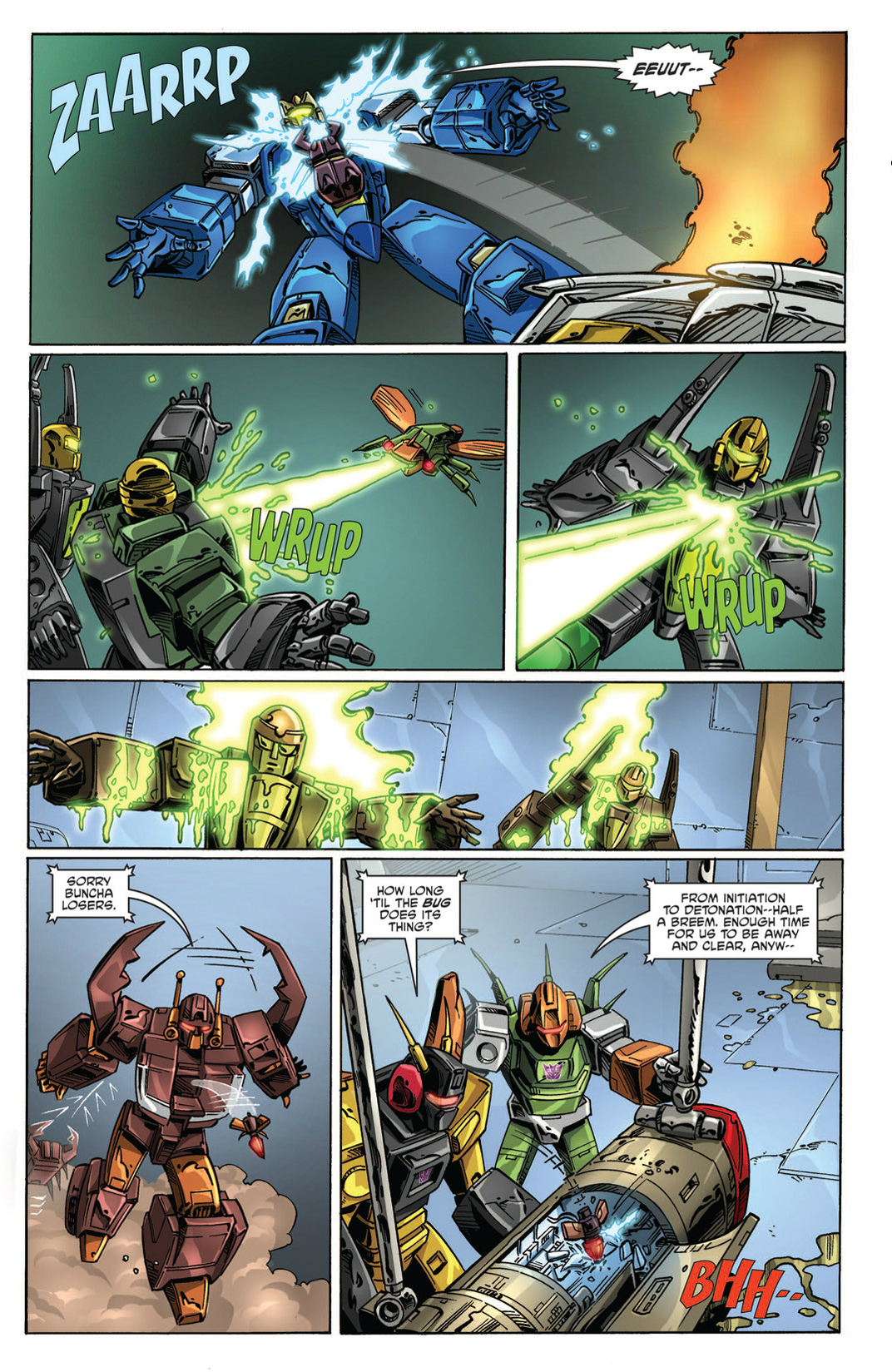 Read online The Transformers: Regeneration One comic -  Issue #81 - 12