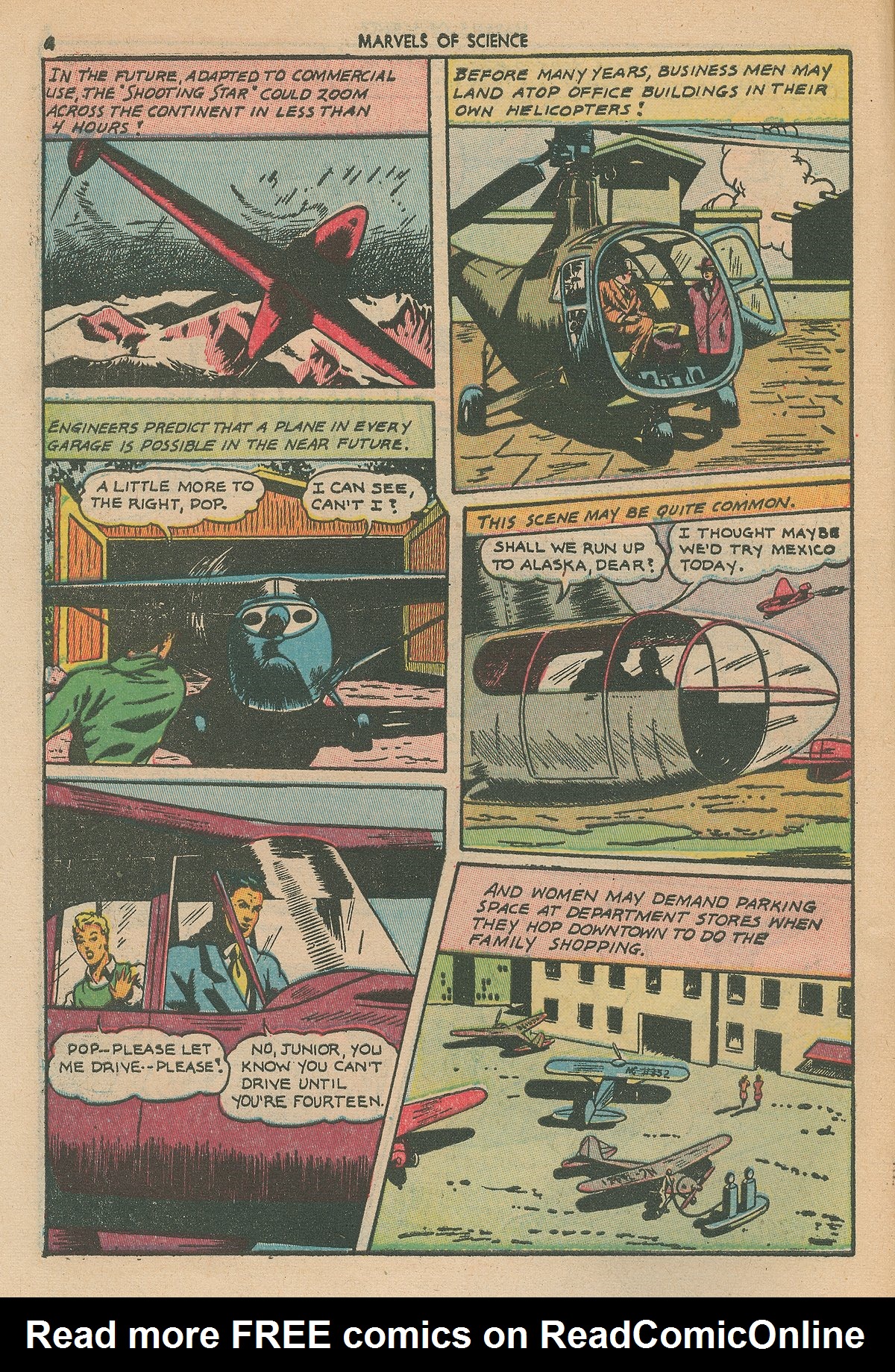 Read online Marvels Of Science comic -  Issue #3 - 6