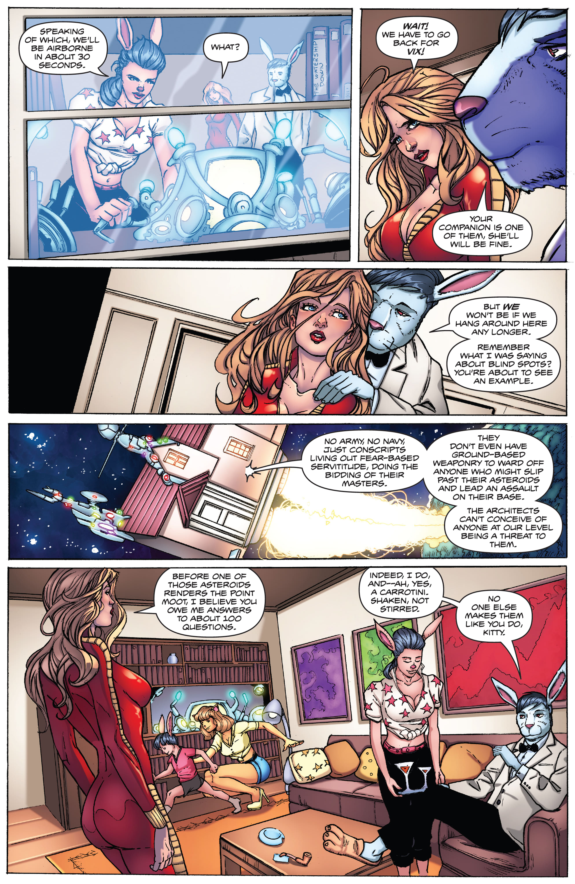 Read online Barbarella: The Center Cannot Hold comic -  Issue #1 - 21