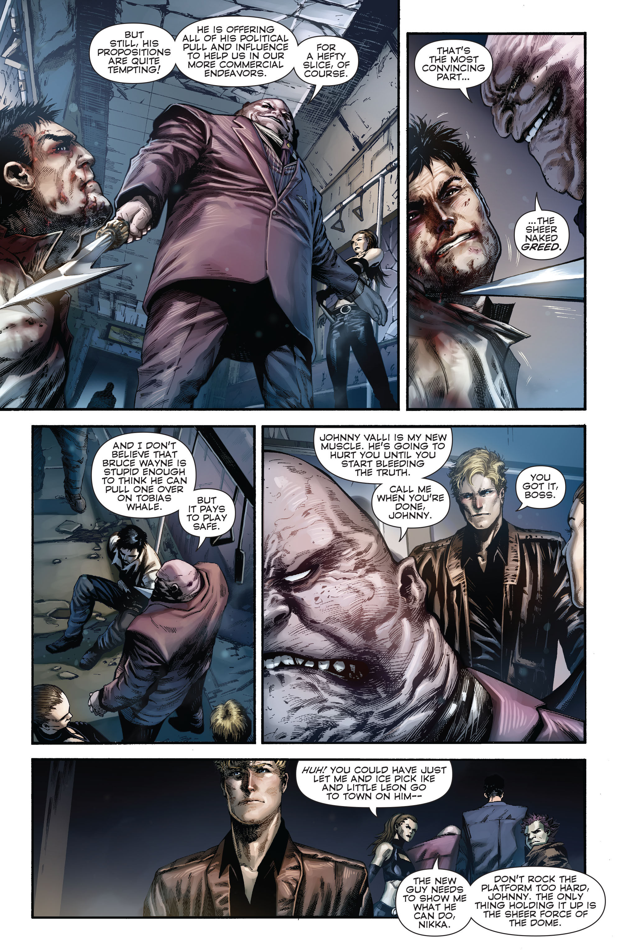 Read online Convergence Batman: Shadow of the Bat comic -  Issue #1 - 4