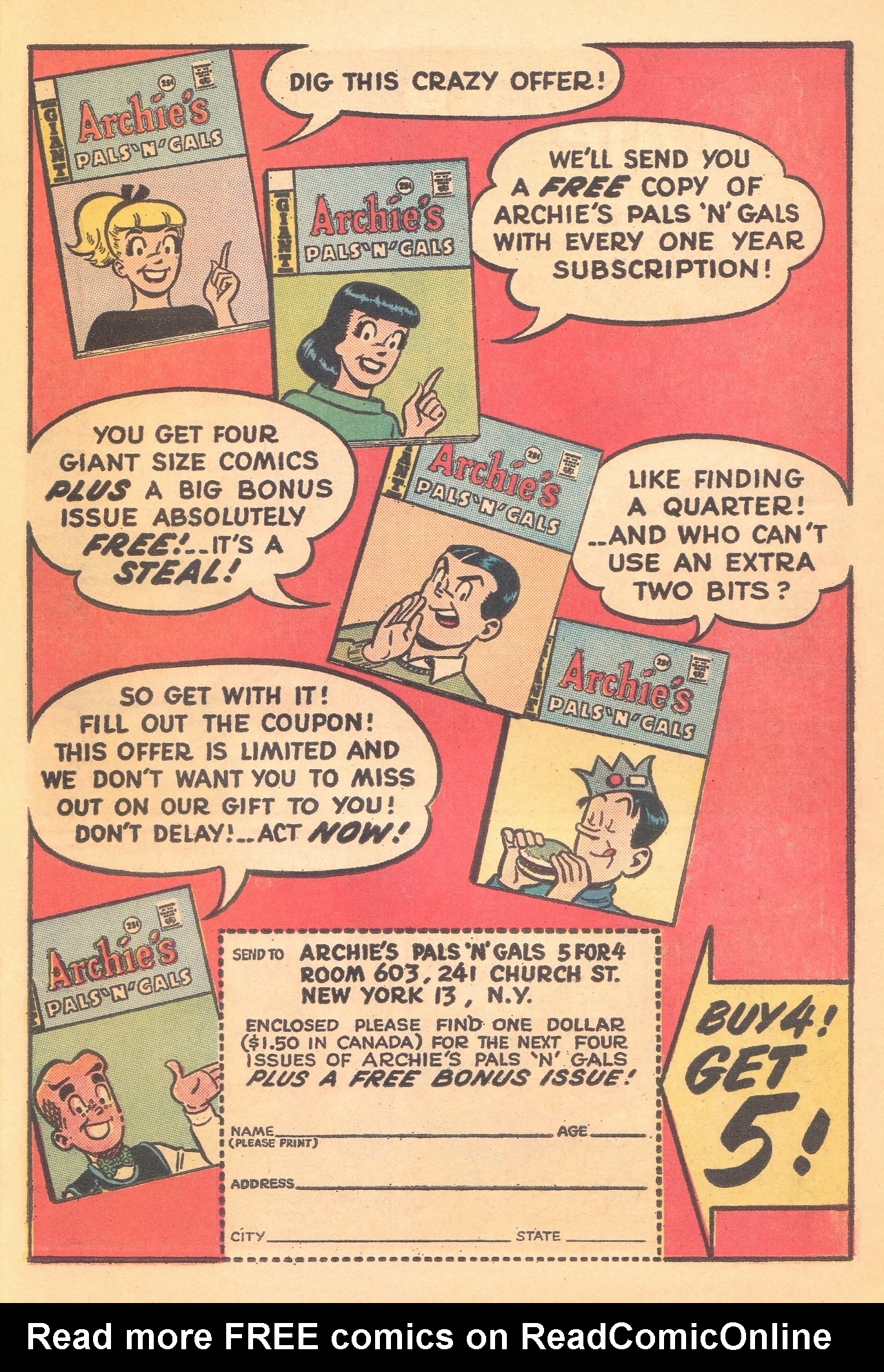 Read online Archie's Pals 'N' Gals (1952) comic -  Issue #30 - 13
