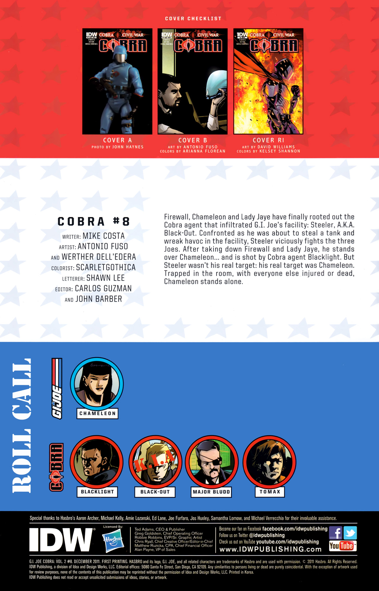 Read online G.I. Joe Cobra (2011) comic -  Issue #8 - 2