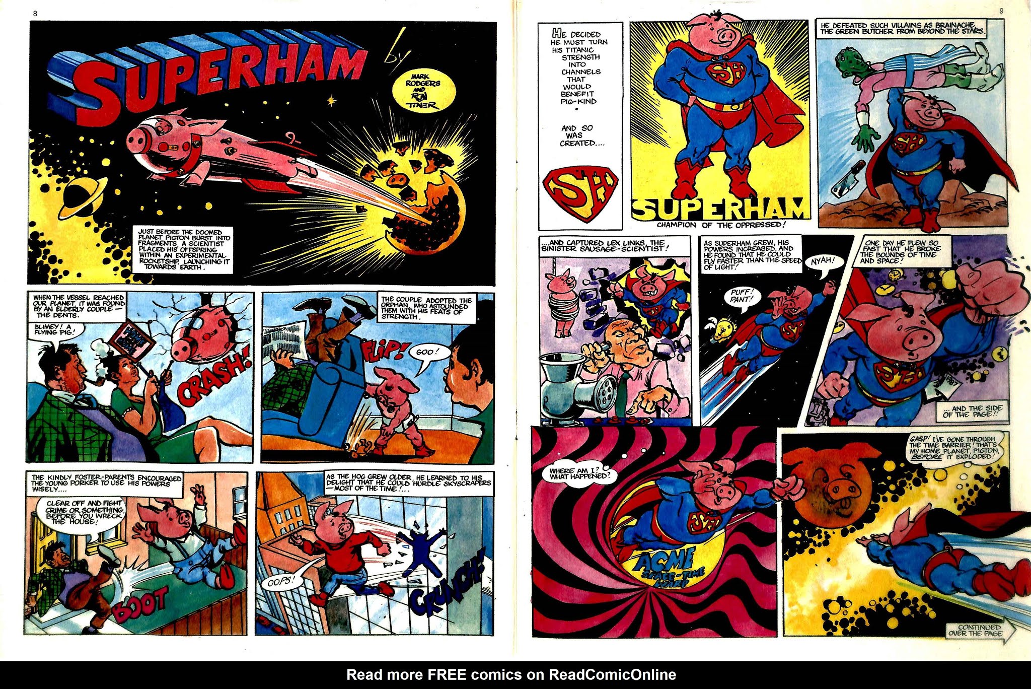 Read online Oink! comic -  Issue #28 - 5
