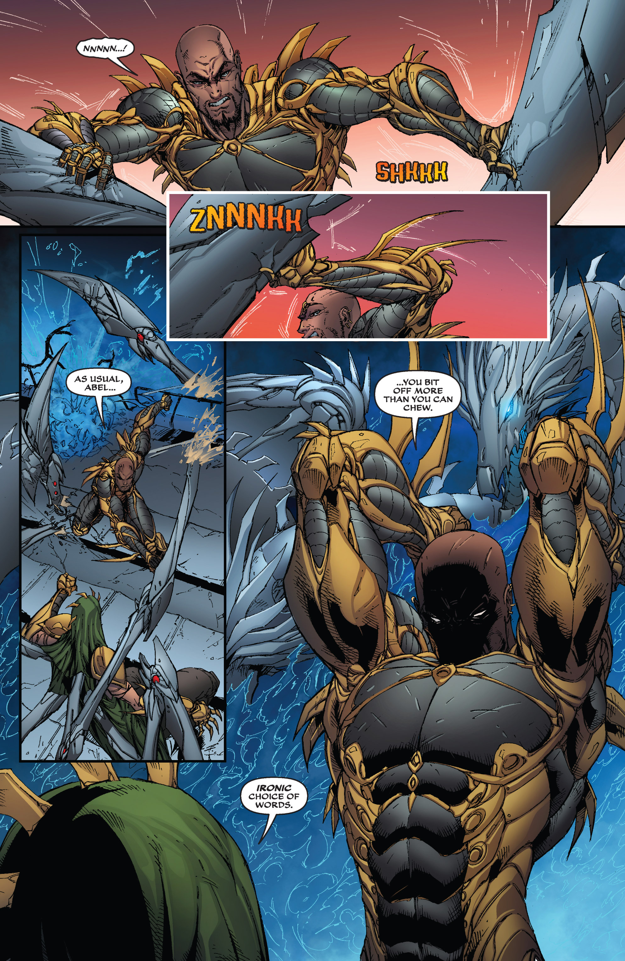 Read online Michael Turner's Soulfire (2013) comic -  Issue #8 - 7