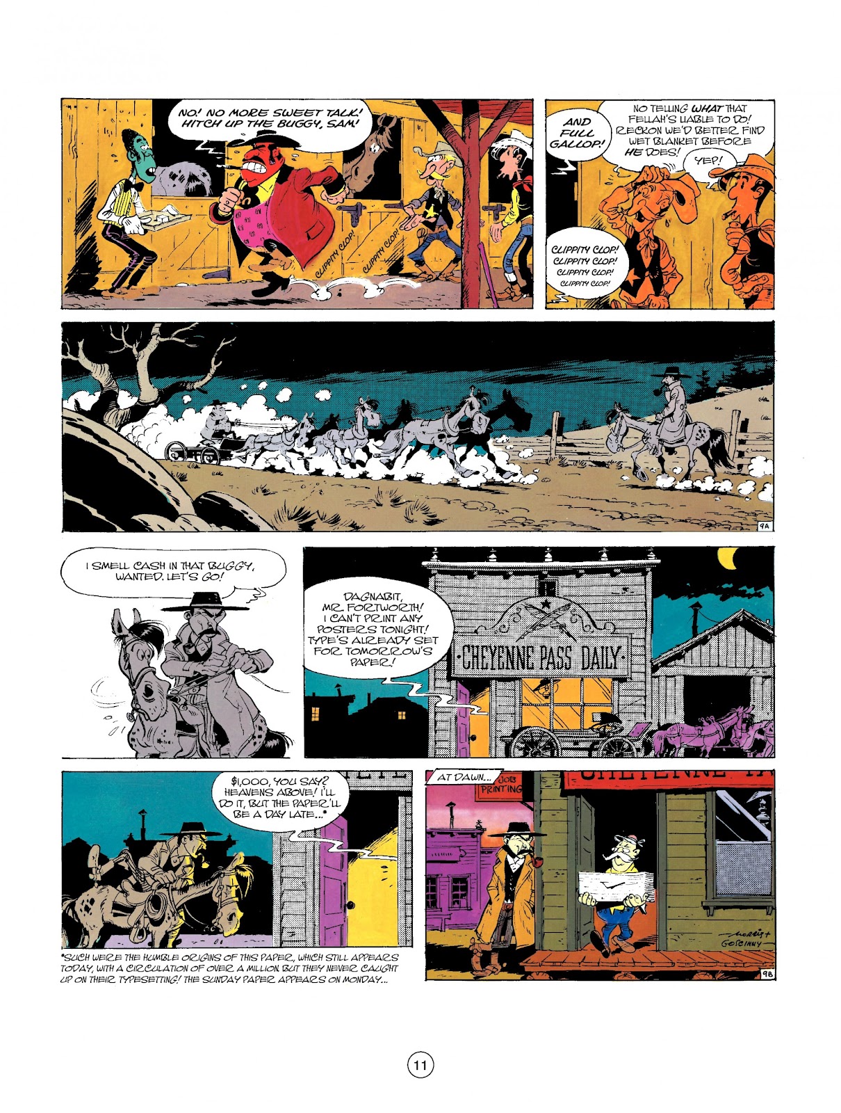 A Lucky Luke Adventure issue 26 - Page 11