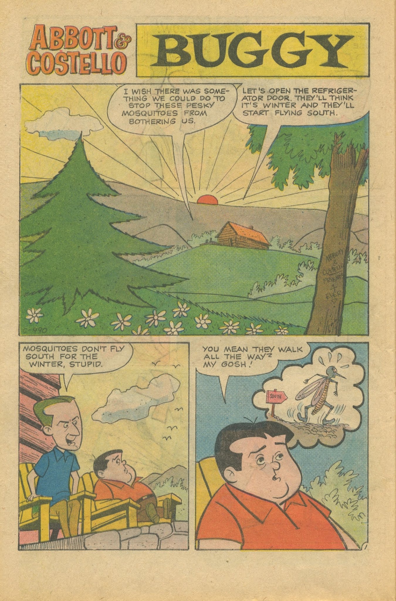 Read online Abbott & Costello comic -  Issue #15 - 28