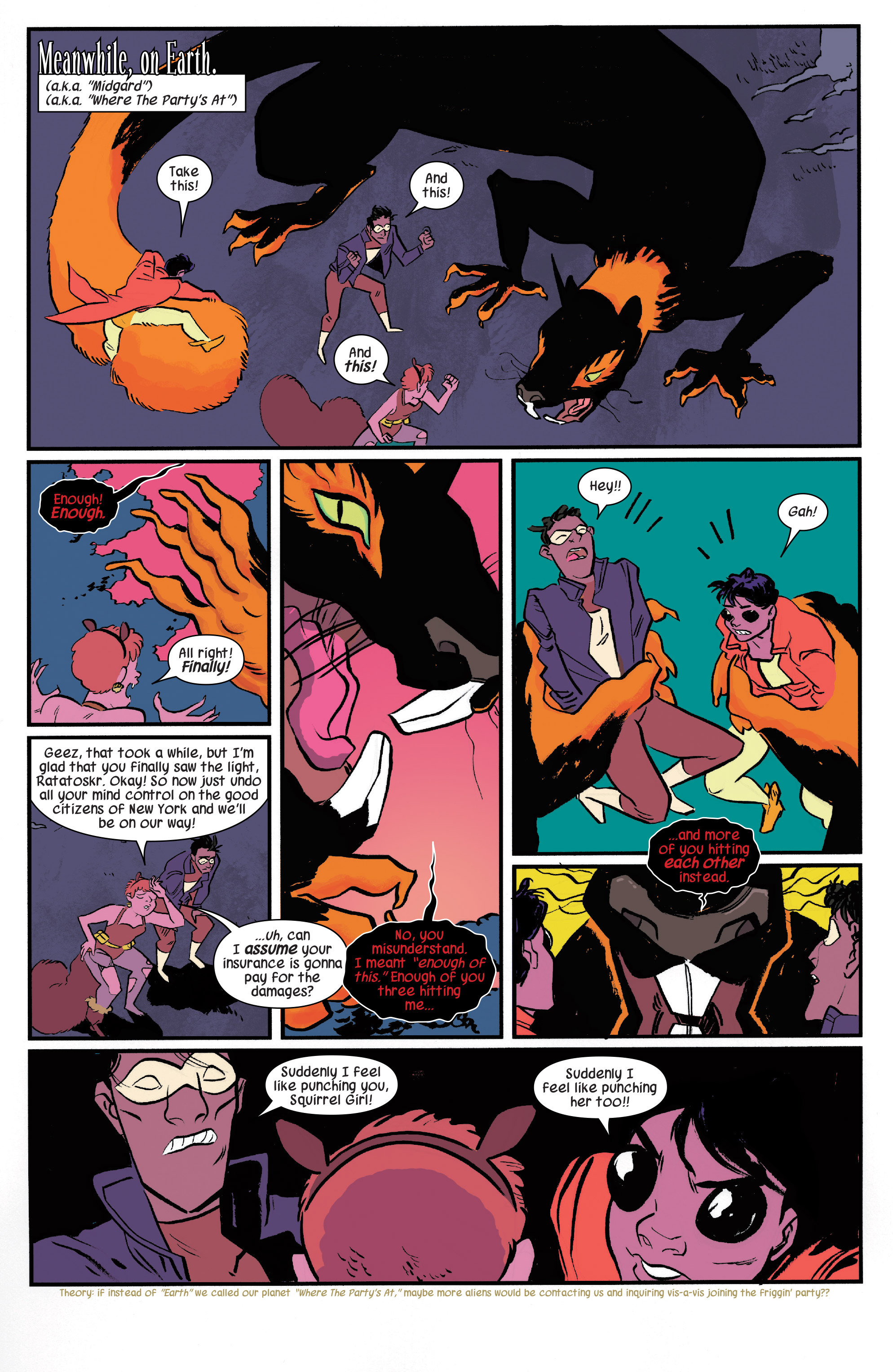 Read online The Unbeatable Squirrel Girl comic -  Issue #8 - 7